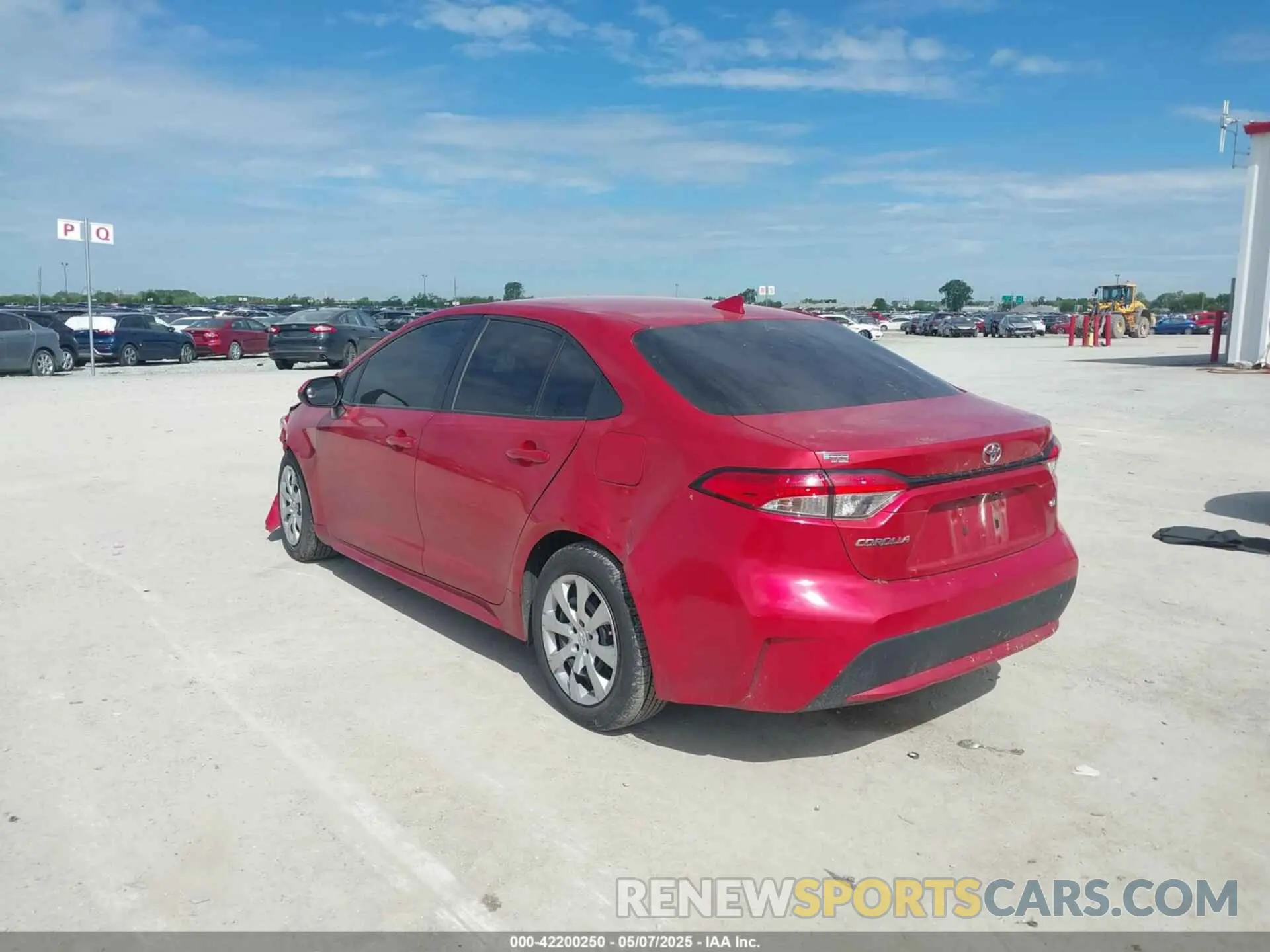 3 Photograph of a damaged car 5YFEPMAEXMP180425 TOYOTA COROLLA 2021