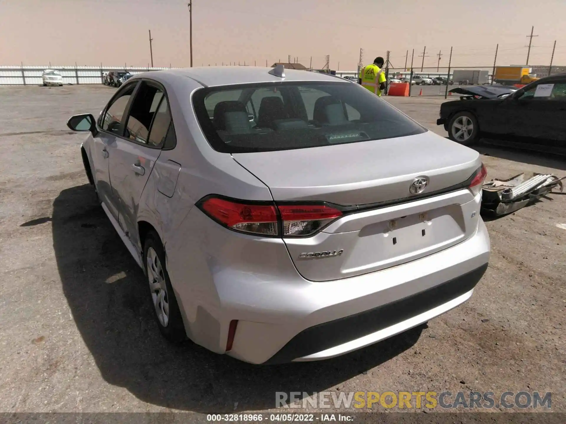 3 Photograph of a damaged car 5YFEPMAEXMP182837 TOYOTA COROLLA 2021