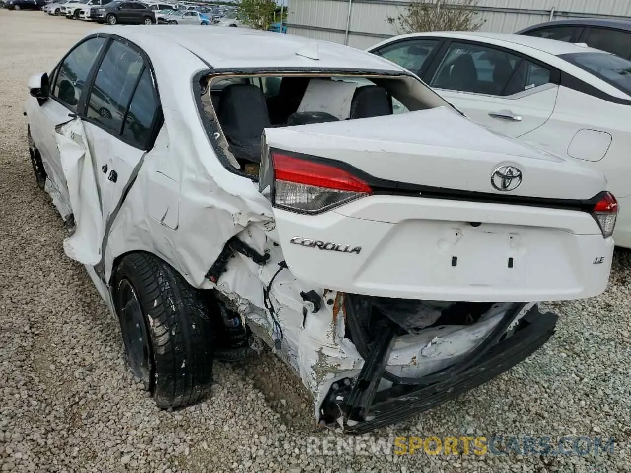 2 Photograph of a damaged car 5YFEPMAEXMP185379 TOYOTA COROLLA 2021