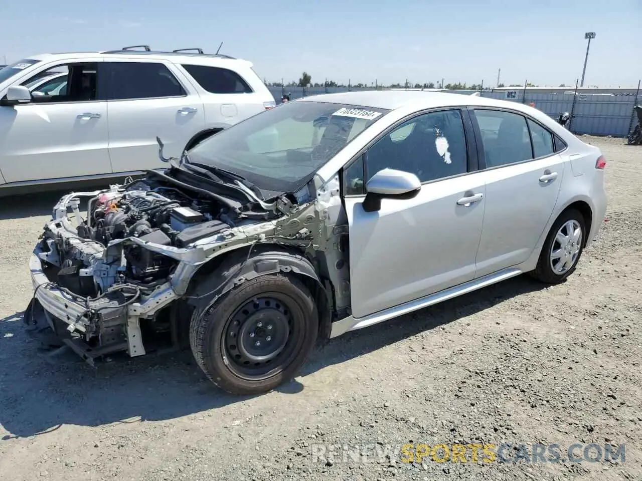 1 Photograph of a damaged car 5YFEPMAEXMP186662 TOYOTA COROLLA 2021