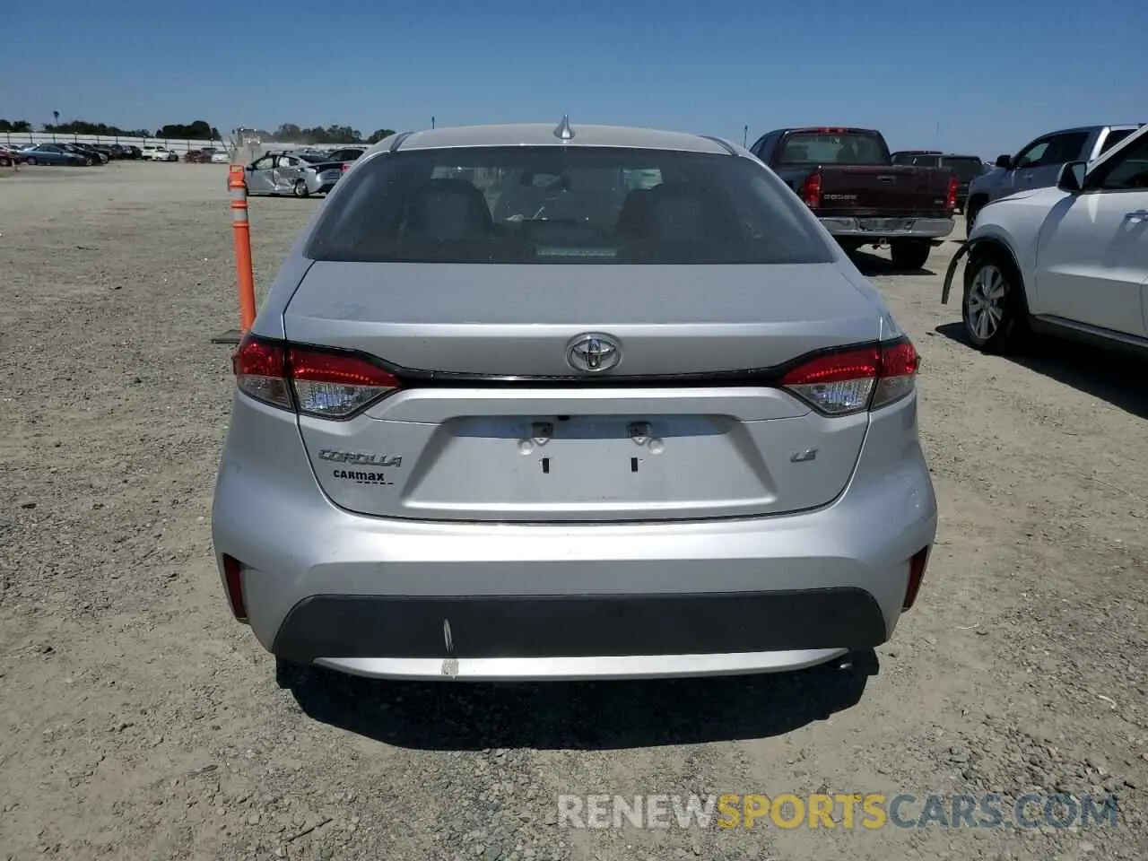 6 Photograph of a damaged car 5YFEPMAEXMP186662 TOYOTA COROLLA 2021