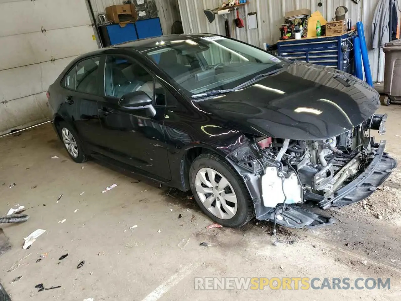 4 Photograph of a damaged car 5YFEPMAEXMP186919 TOYOTA COROLLA 2021