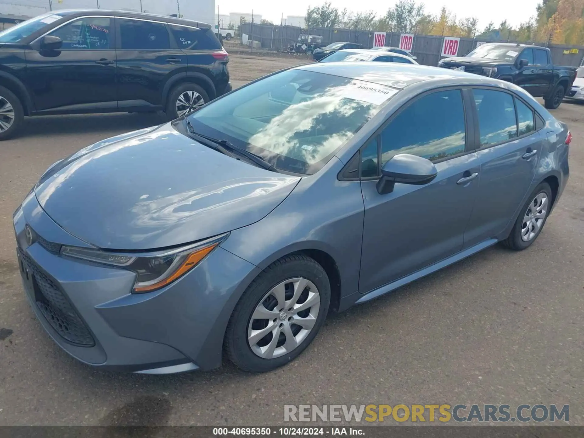 2 Photograph of a damaged car 5YFEPMAEXMP187567 TOYOTA COROLLA 2021