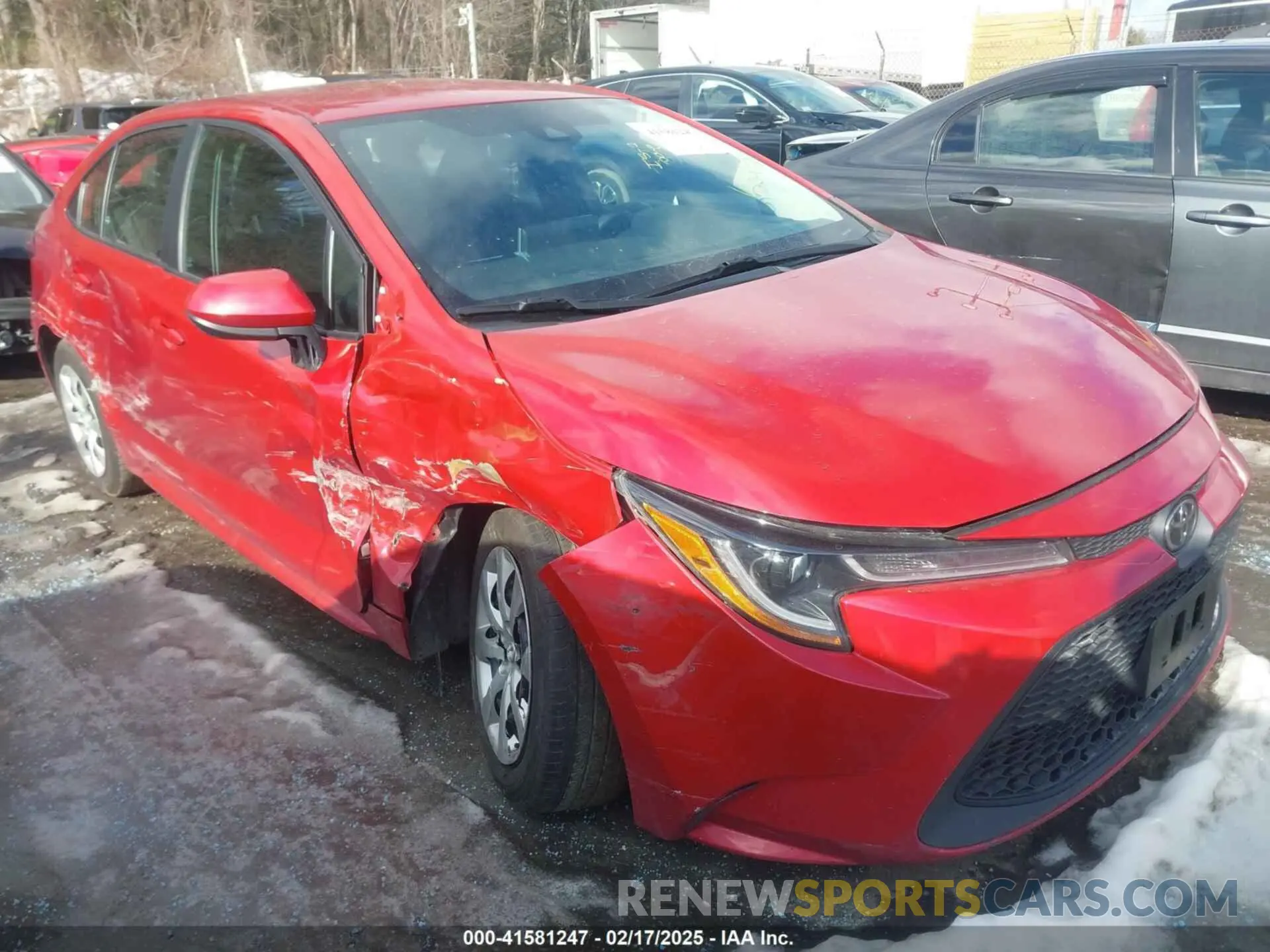 1 Photograph of a damaged car 5YFEPMAEXMP189948 TOYOTA COROLLA 2021