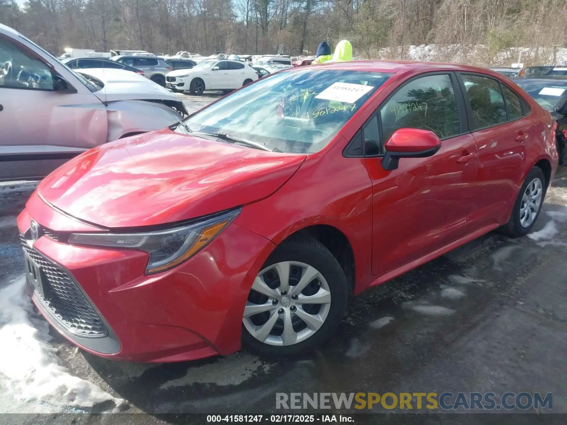 2 Photograph of a damaged car 5YFEPMAEXMP189948 TOYOTA COROLLA 2021