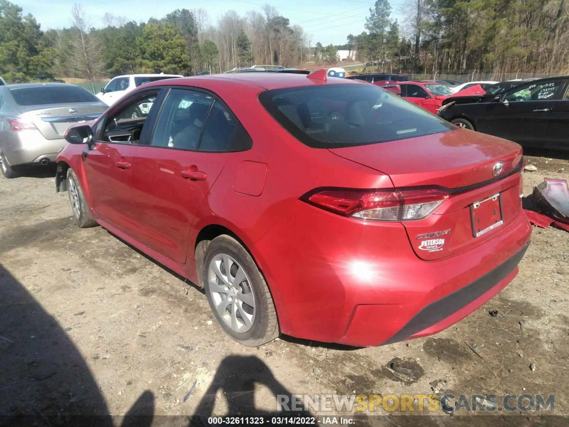 3 Photograph of a damaged car 5YFEPMAEXMP192963 TOYOTA COROLLA 2021