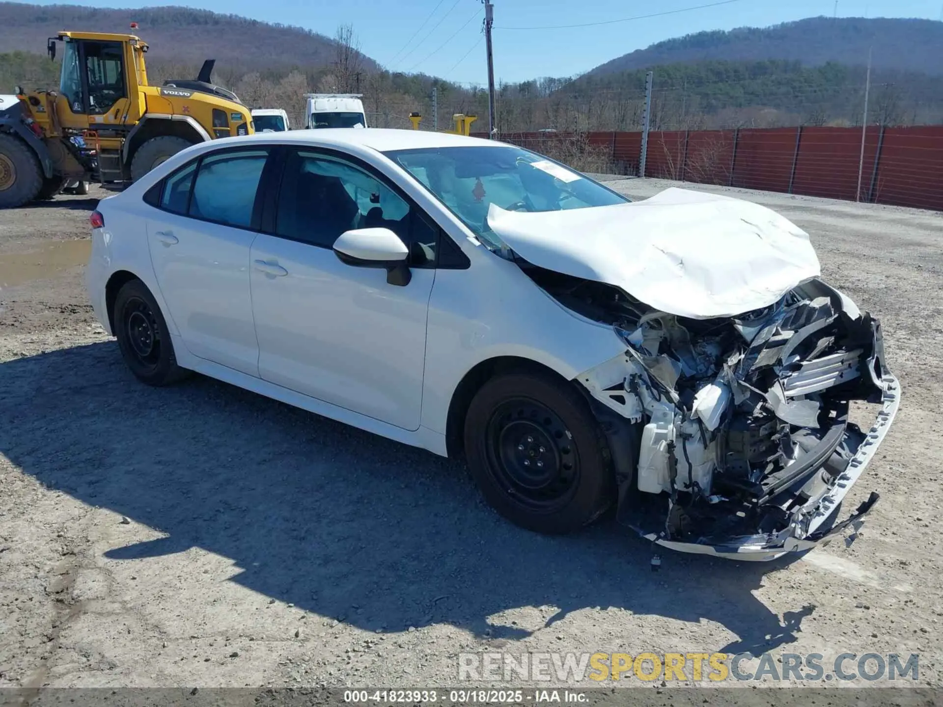 1 Photograph of a damaged car 5YFEPMAEXMP193336 TOYOTA COROLLA 2021