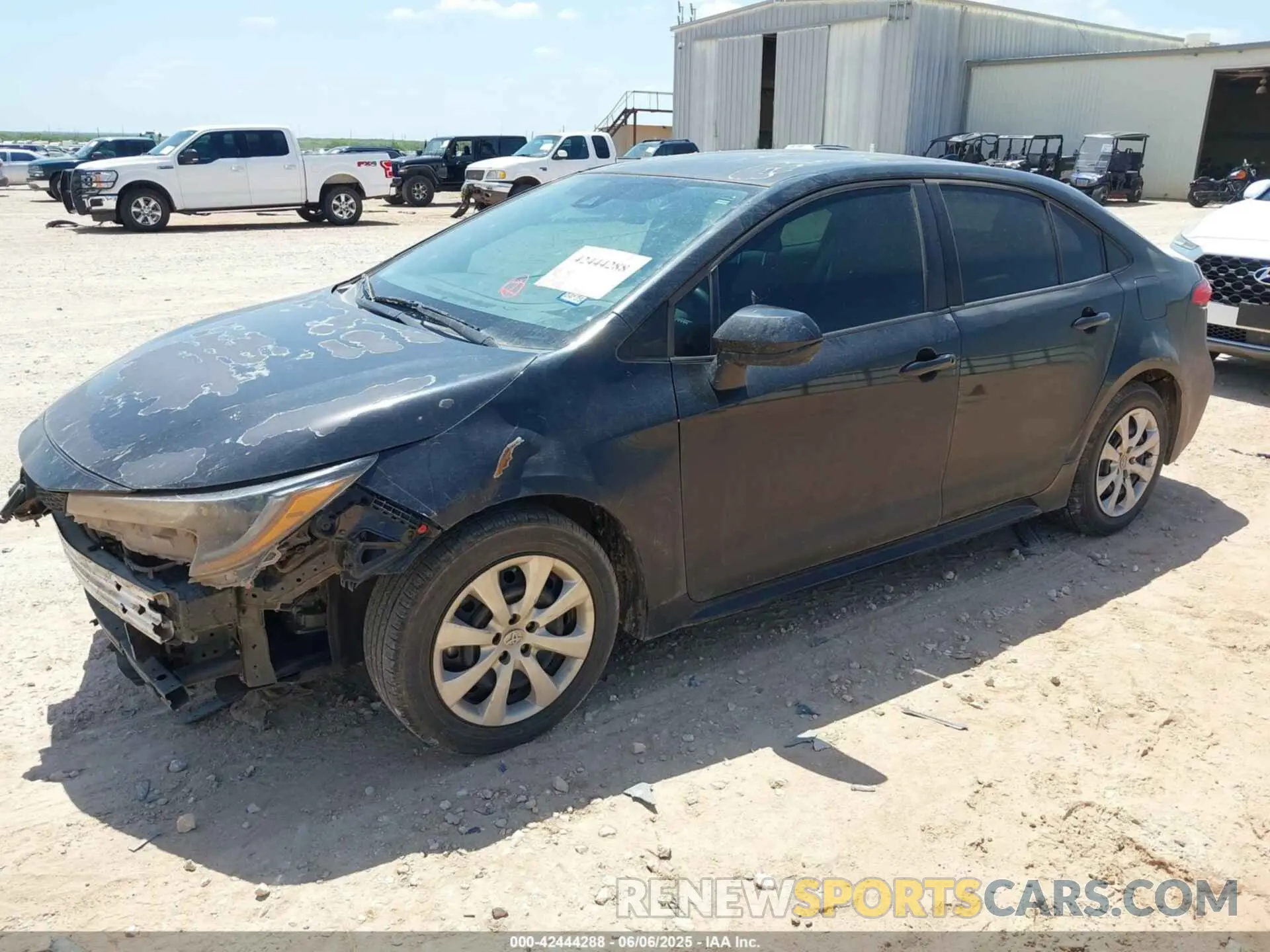 2 Photograph of a damaged car 5YFEPMAEXMP195040 TOYOTA COROLLA 2021