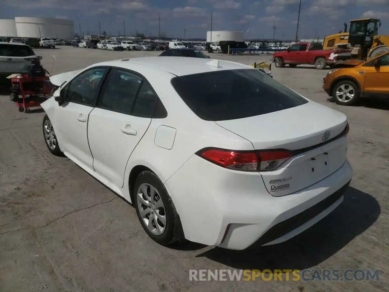 3 Photograph of a damaged car 5YFEPMAEXMP197533 TOYOTA COROLLA 2021