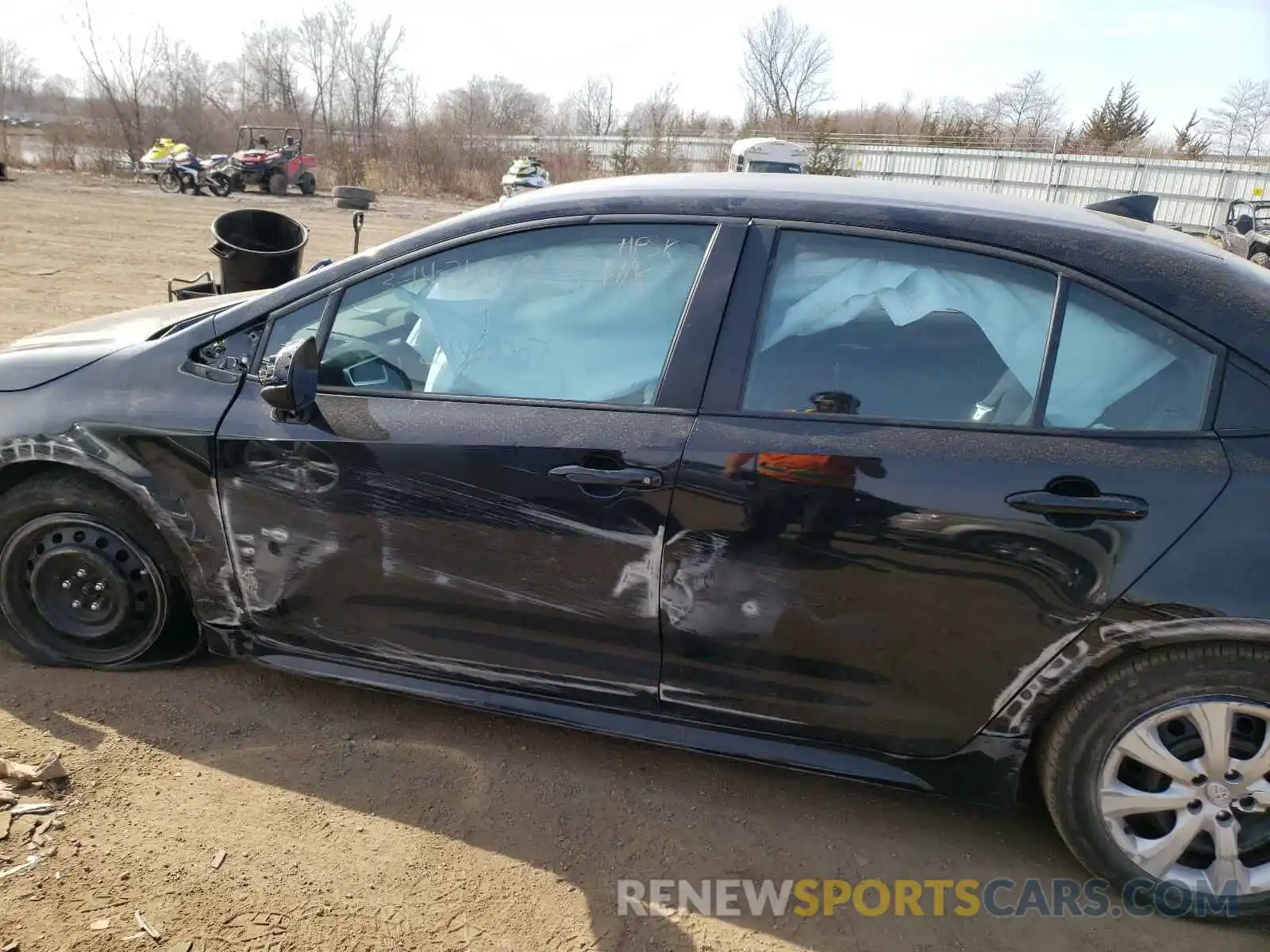 9 Photograph of a damaged car 5YFEPMAEXMP198813 TOYOTA COROLLA 2021