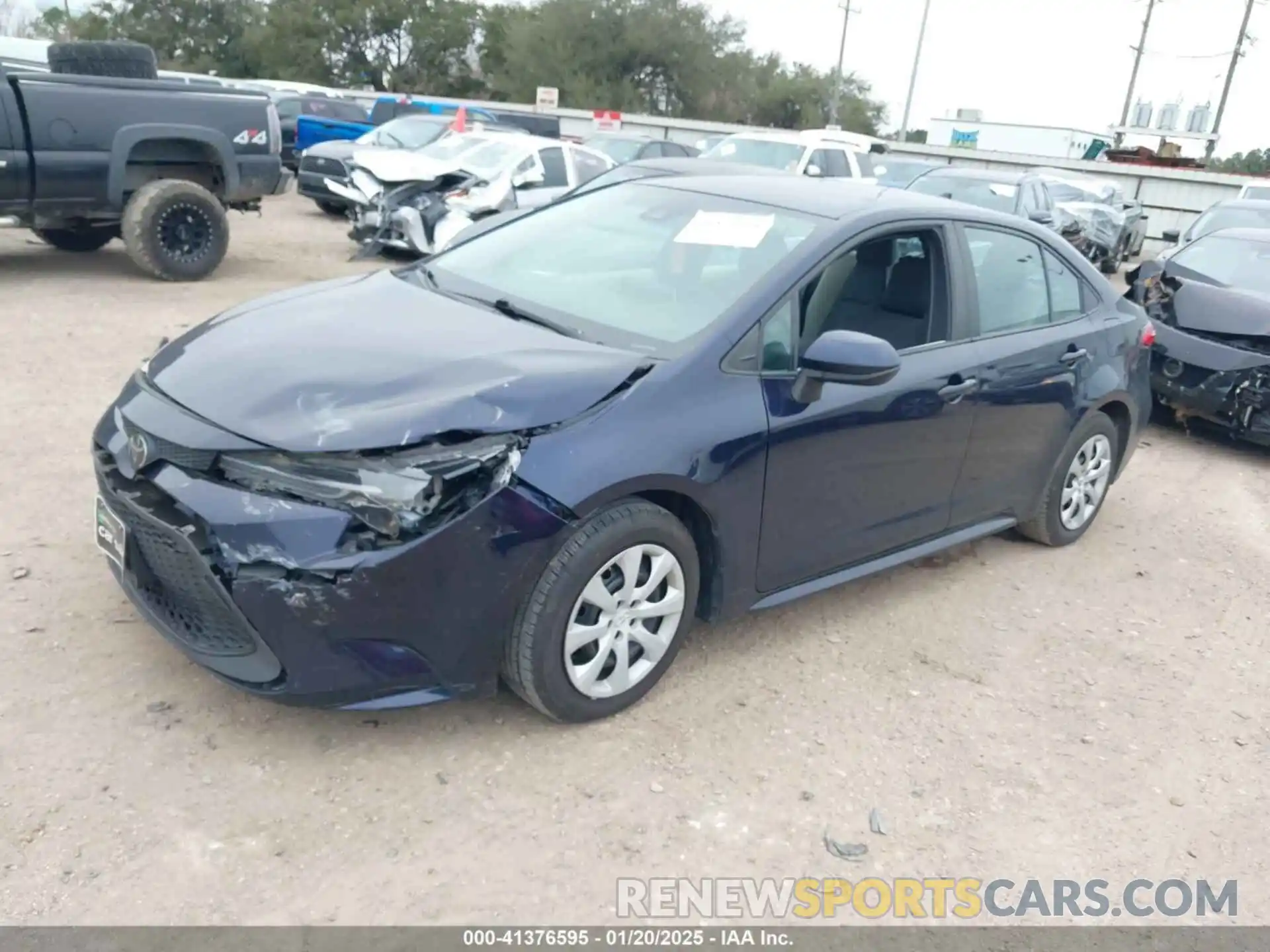 2 Photograph of a damaged car 5YFEPMAEXMP206778 TOYOTA COROLLA 2021