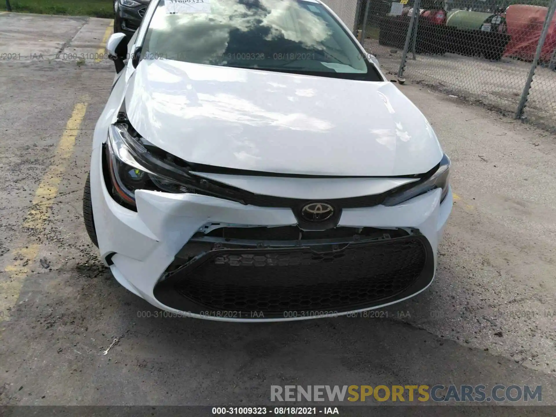 6 Photograph of a damaged car 5YFEPMAEXMP206974 TOYOTA COROLLA 2021