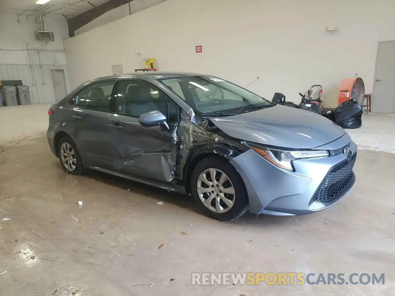 4 Photograph of a damaged car 5YFEPMAEXMP207042 TOYOTA COROLLA 2021