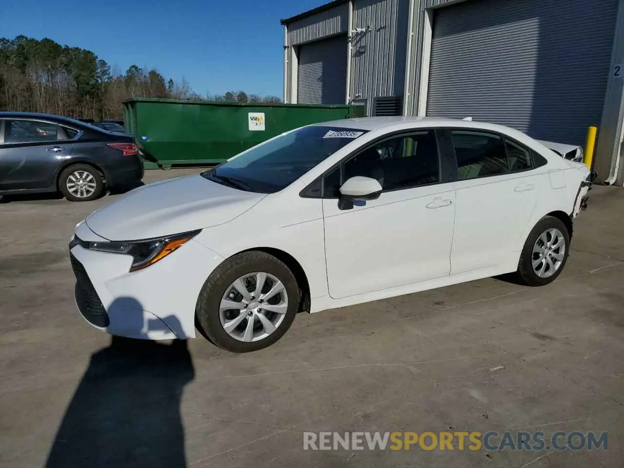 1 Photograph of a damaged car 5YFEPMAEXMP209311 TOYOTA COROLLA 2021