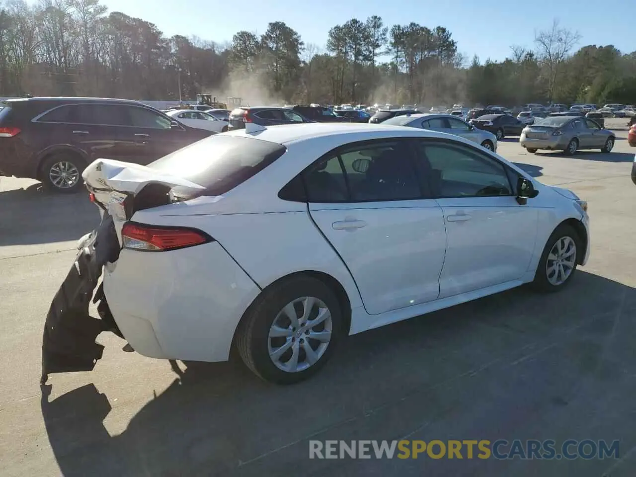 3 Photograph of a damaged car 5YFEPMAEXMP209311 TOYOTA COROLLA 2021