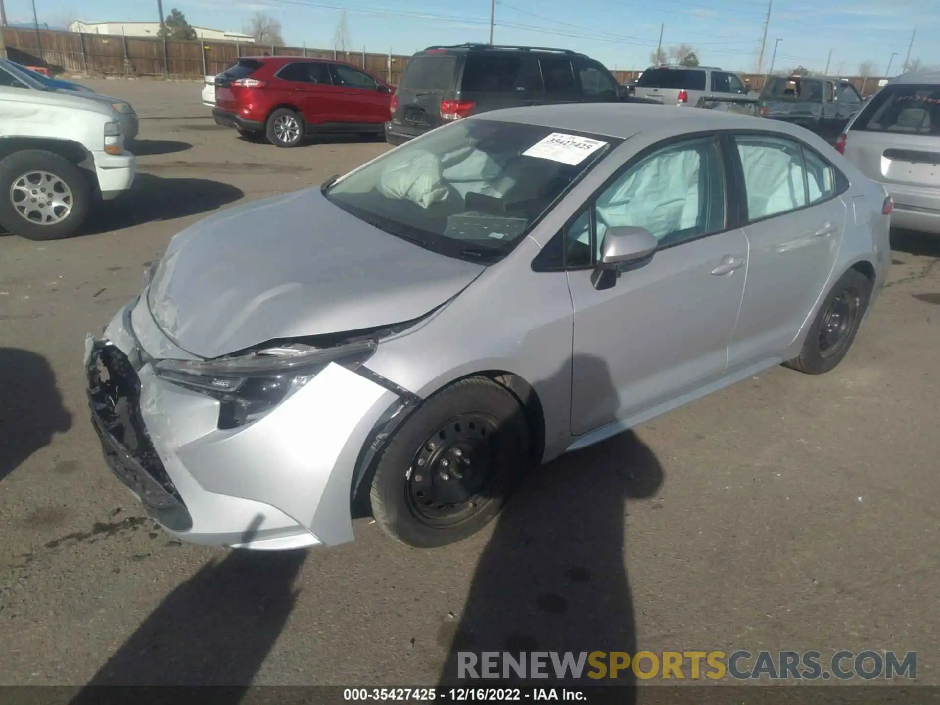 2 Photograph of a damaged car 5YFEPMAEXMP211561 TOYOTA COROLLA 2021