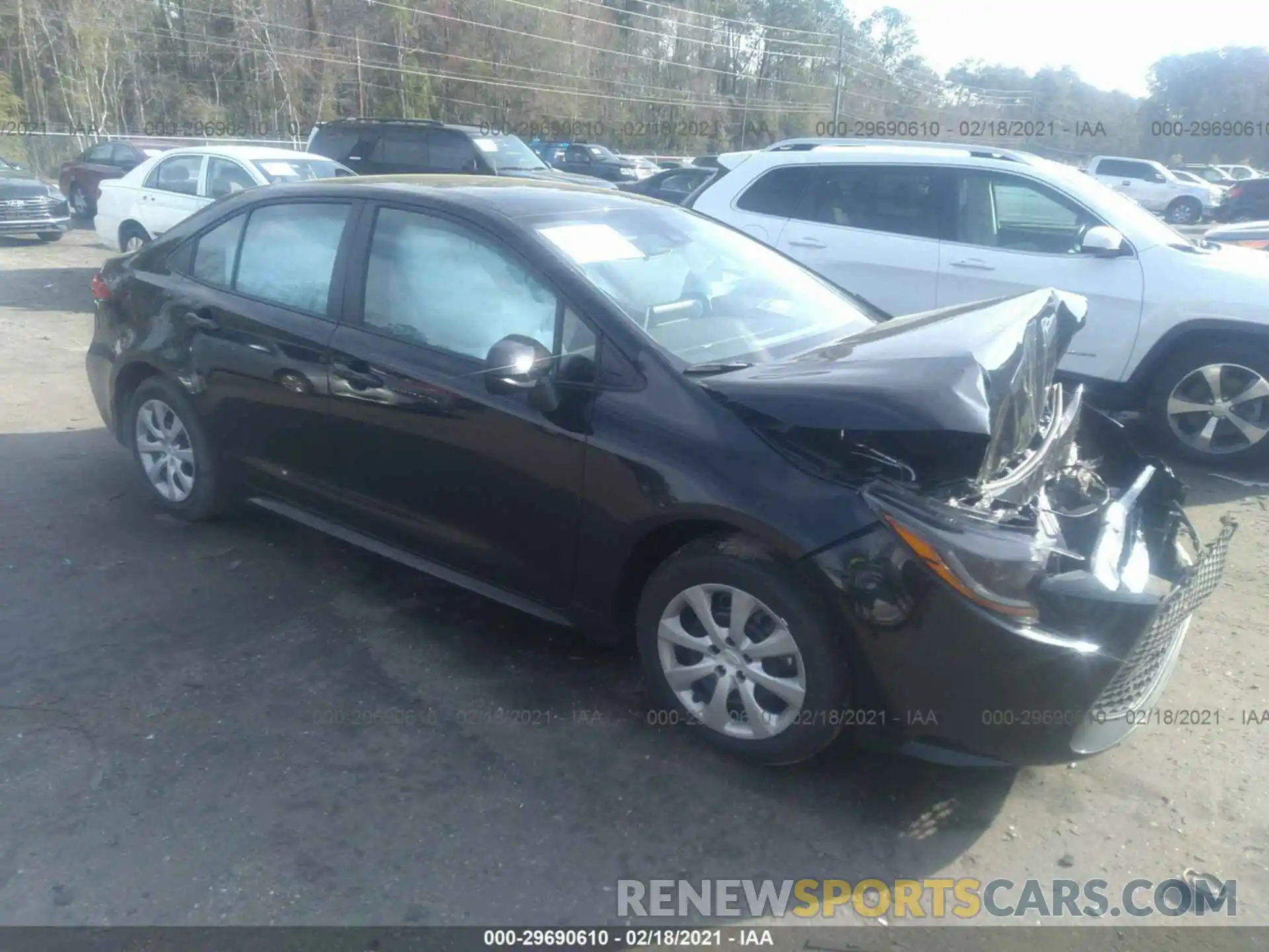 1 Photograph of a damaged car 5YFEPMAEXMP211950 TOYOTA COROLLA 2021