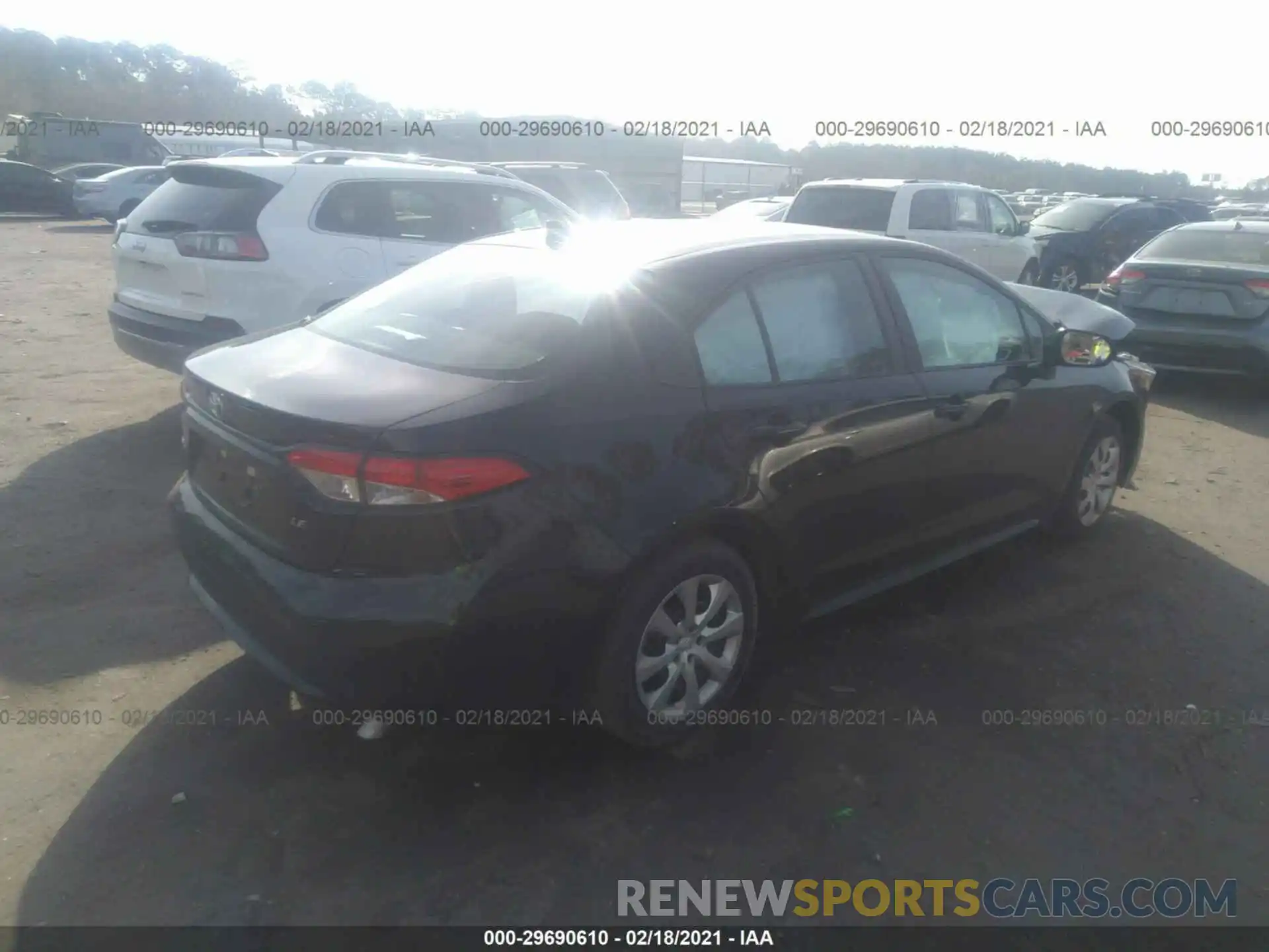 4 Photograph of a damaged car 5YFEPMAEXMP211950 TOYOTA COROLLA 2021