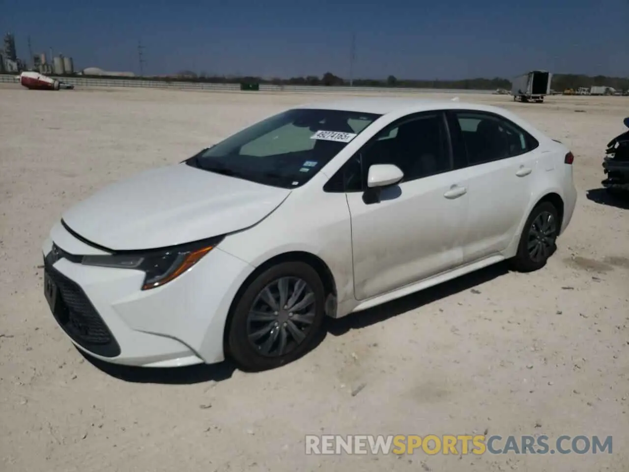 1 Photograph of a damaged car 5YFEPMAEXMP212502 TOYOTA COROLLA 2021