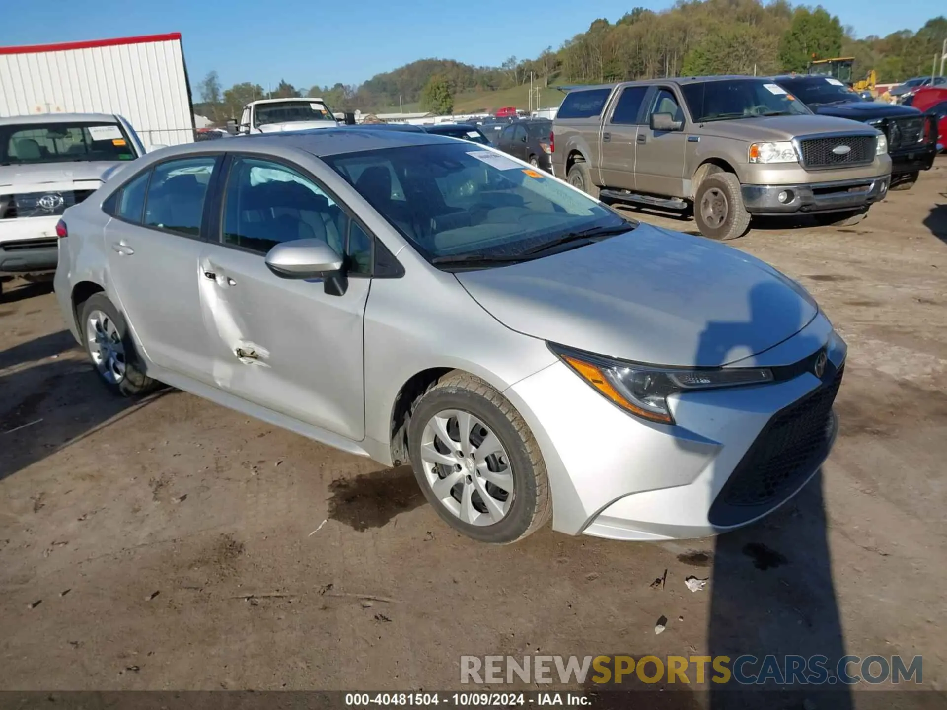 1 Photograph of a damaged car 5YFEPMAEXMP212743 TOYOTA COROLLA 2021