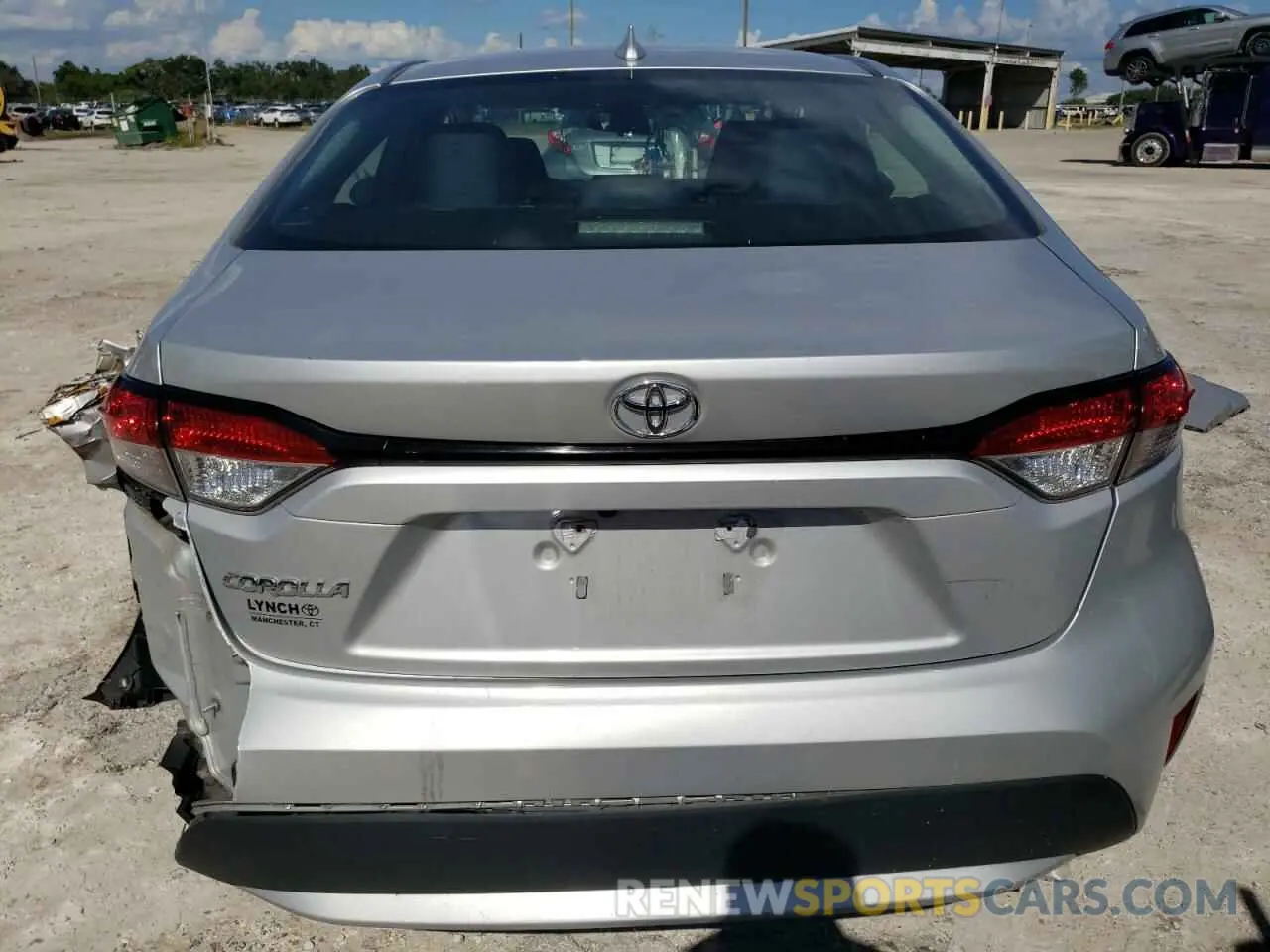 6 Photograph of a damaged car 5YFEPMAEXMP215836 TOYOTA COROLLA 2021