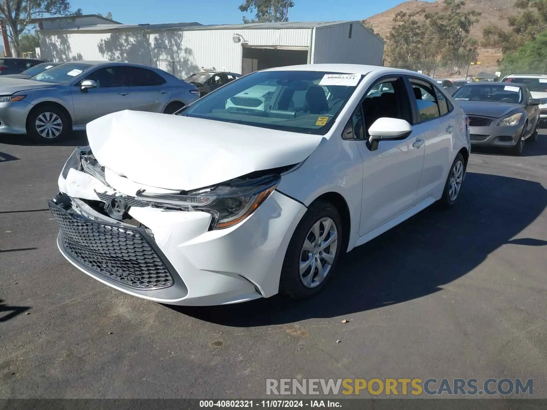 2 Photograph of a damaged car 5YFEPMAEXMP217327 TOYOTA COROLLA 2021