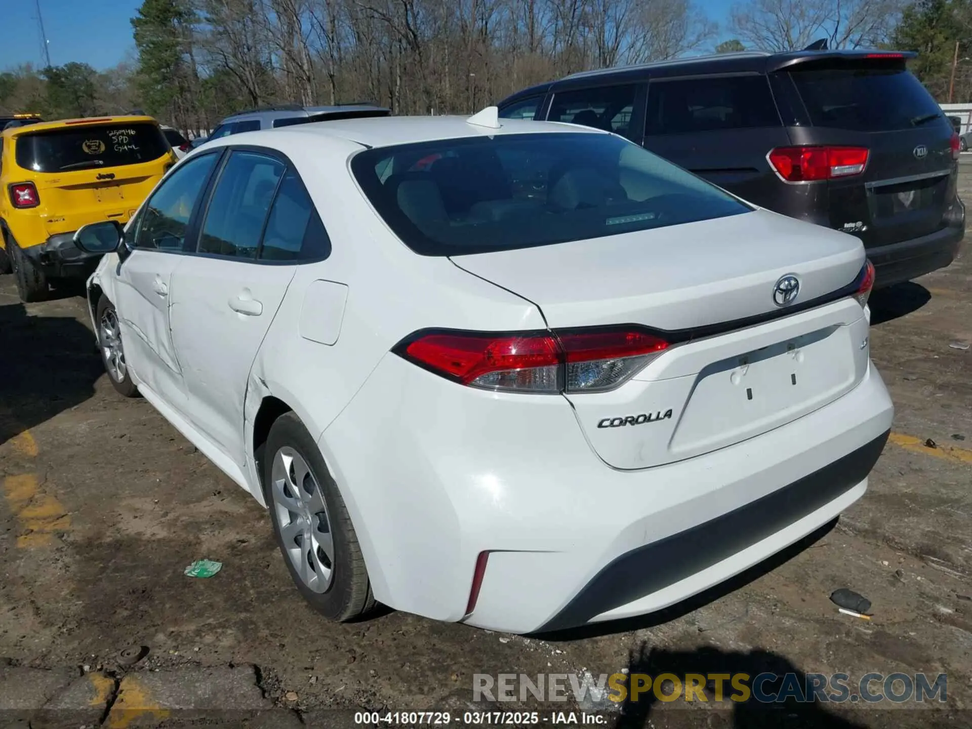 3 Photograph of a damaged car 5YFEPMAEXMP218008 TOYOTA COROLLA 2021