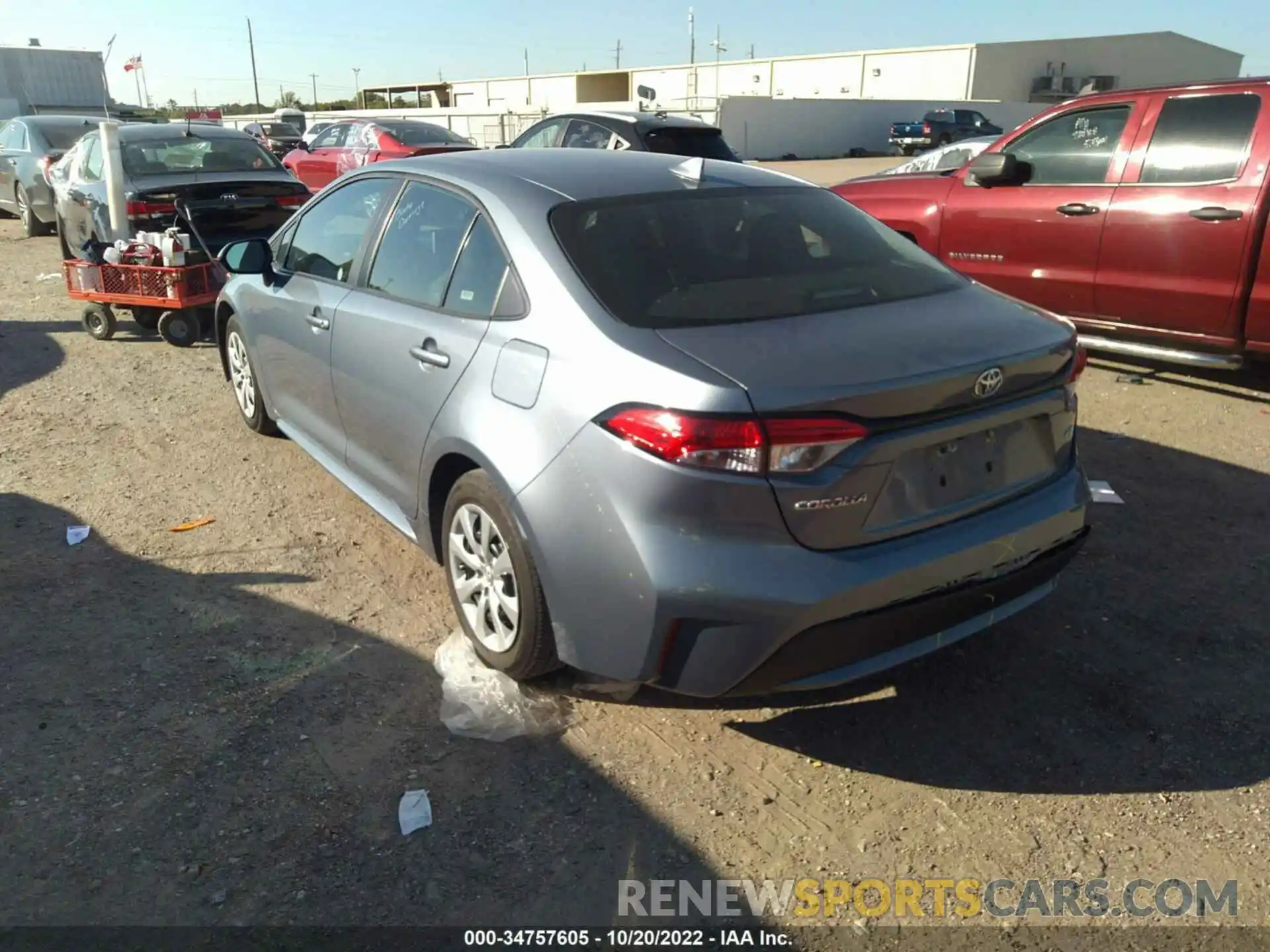 3 Photograph of a damaged car 5YFEPMAEXMP218493 TOYOTA COROLLA 2021