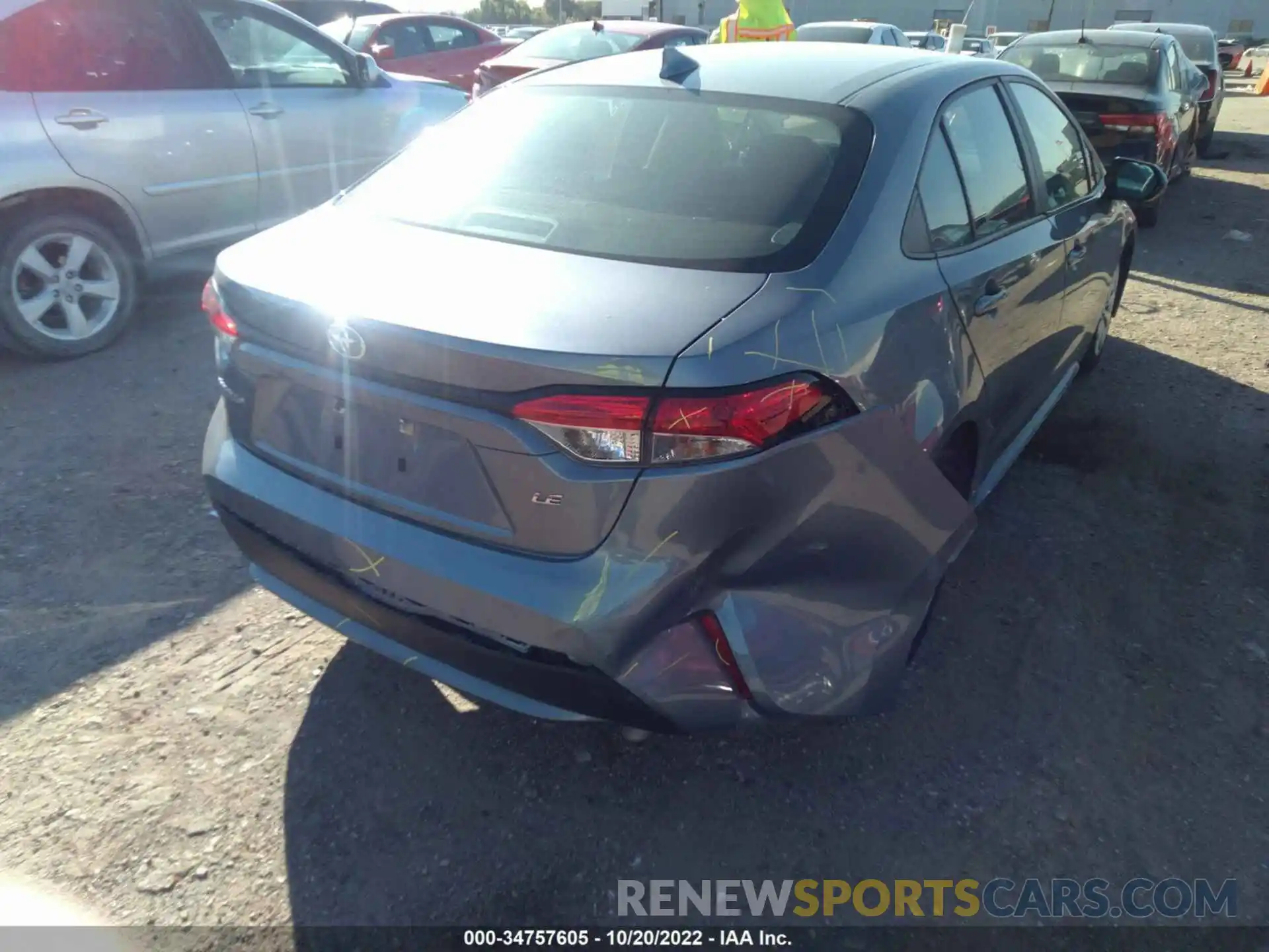 6 Photograph of a damaged car 5YFEPMAEXMP218493 TOYOTA COROLLA 2021