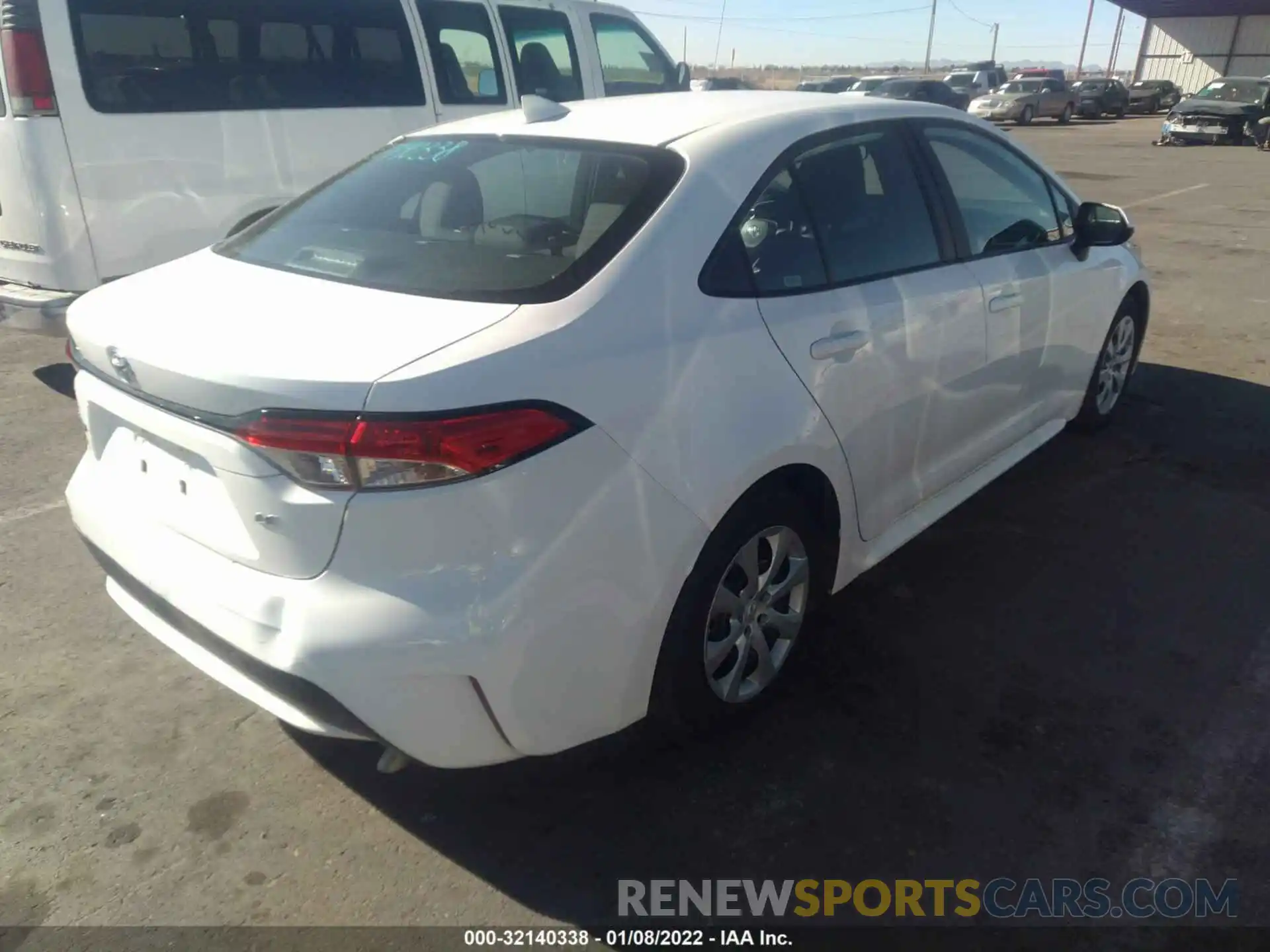 4 Photograph of a damaged car 5YFEPMAEXMP218901 TOYOTA COROLLA 2021