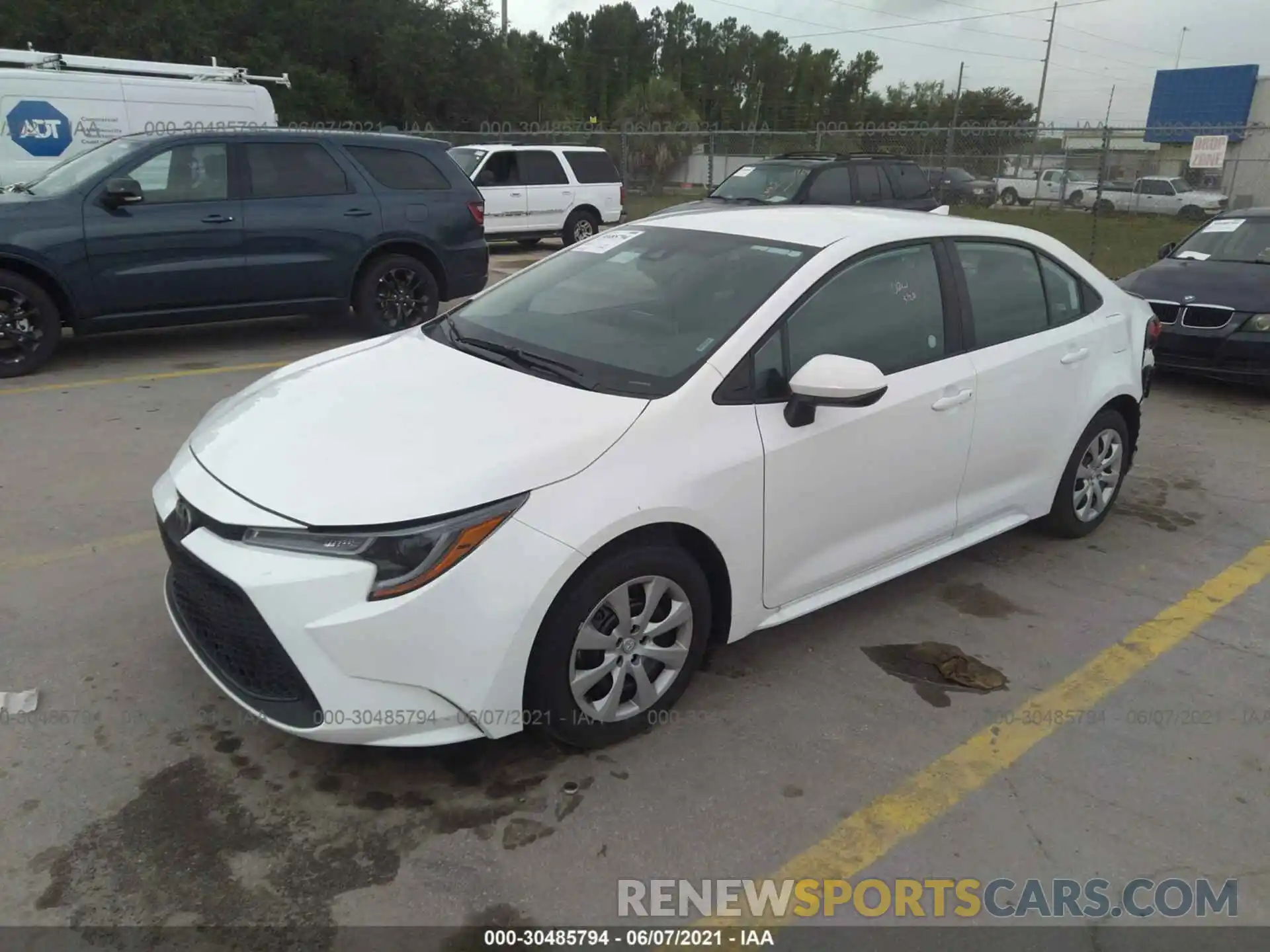 2 Photograph of a damaged car 5YFEPMAEXMP219868 TOYOTA COROLLA 2021