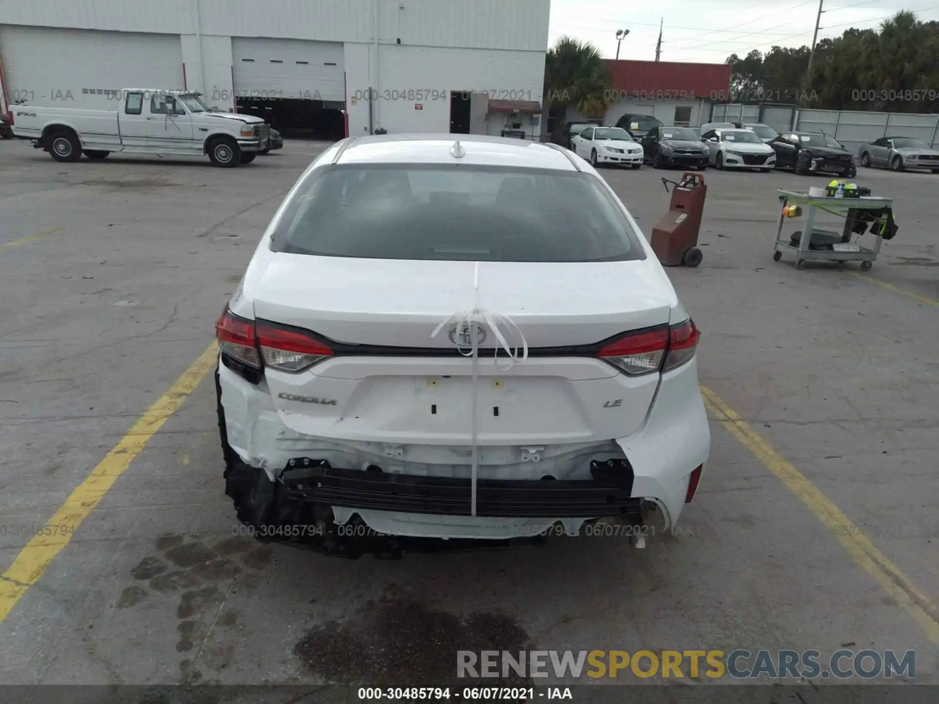 6 Photograph of a damaged car 5YFEPMAEXMP219868 TOYOTA COROLLA 2021