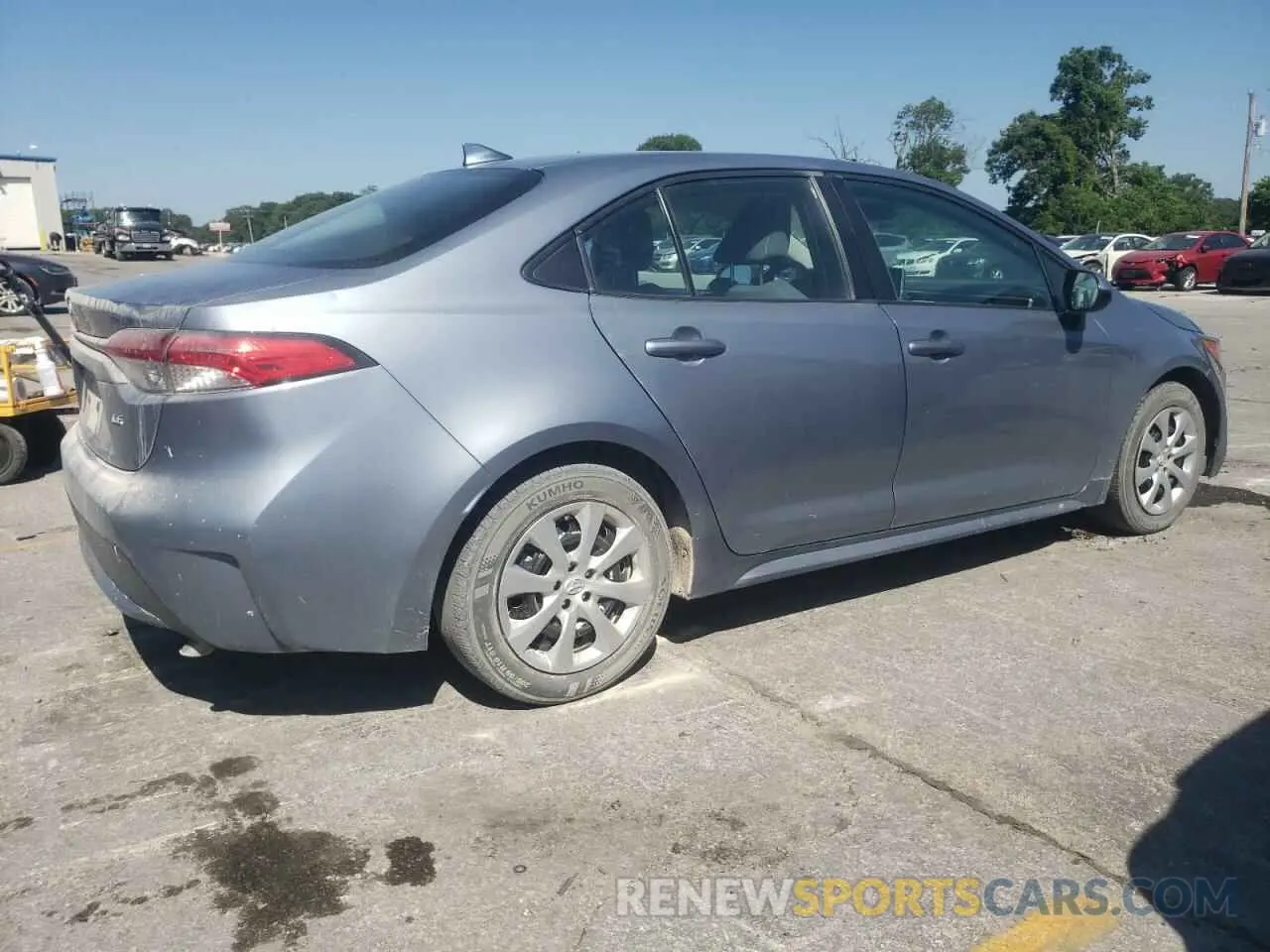 3 Photograph of a damaged car 5YFEPMAEXMP219935 TOYOTA COROLLA 2021