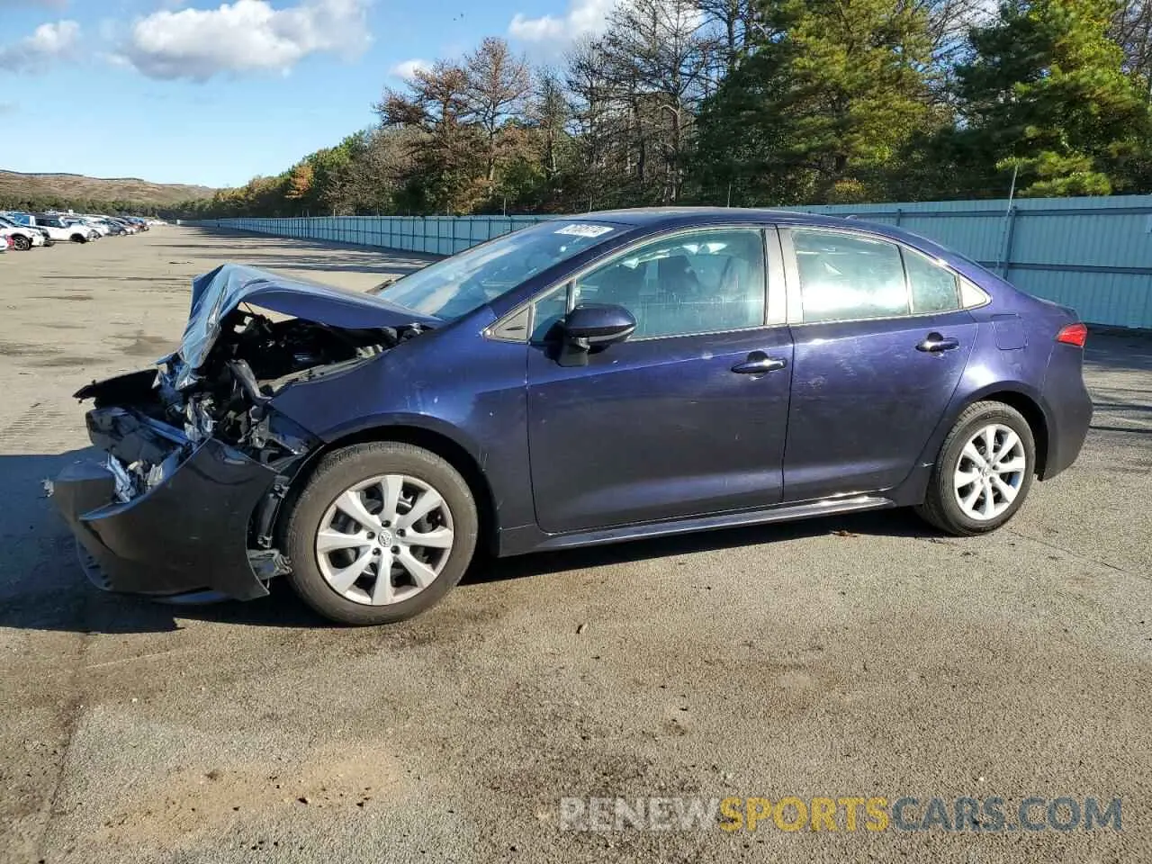 1 Photograph of a damaged car 5YFEPMAEXMP221233 TOYOTA COROLLA 2021