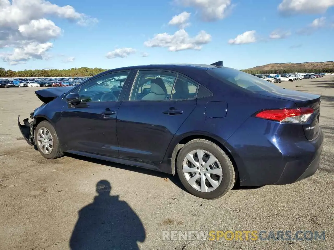 2 Photograph of a damaged car 5YFEPMAEXMP221233 TOYOTA COROLLA 2021