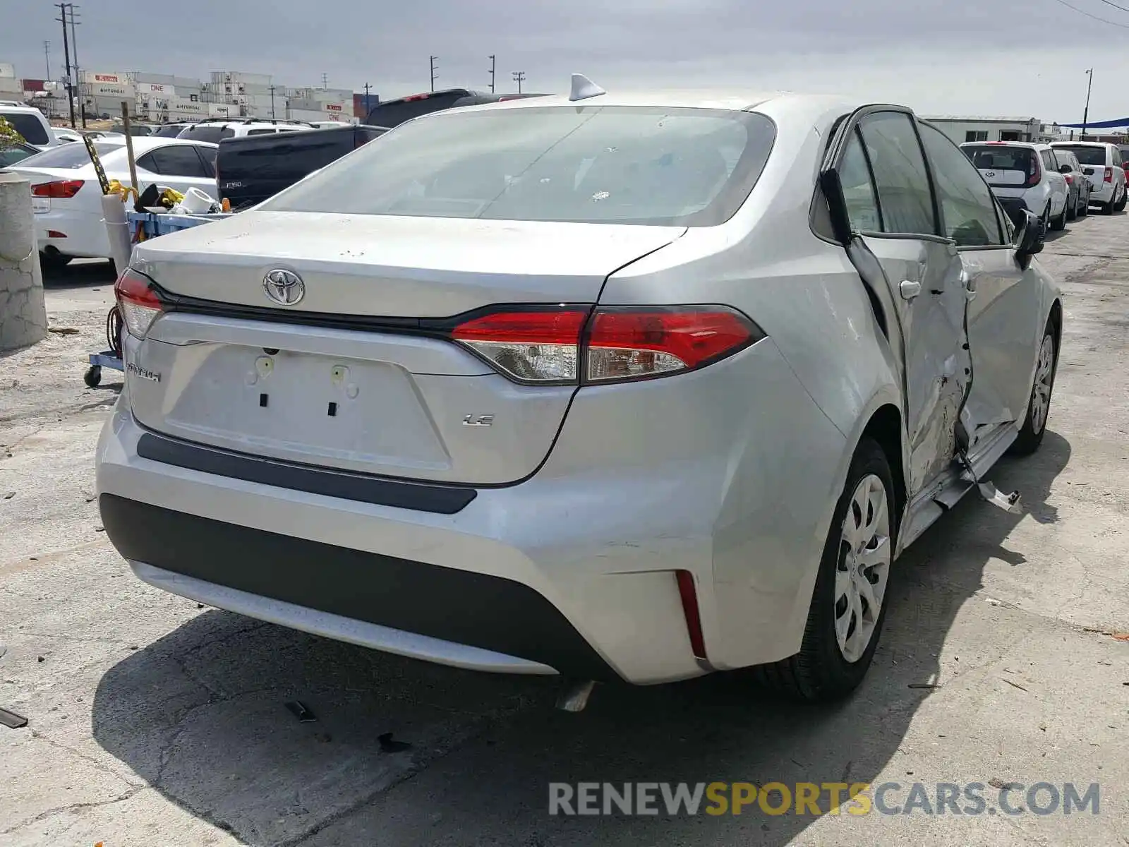 4 Photograph of a damaged car 5YFEPMAEXMP223631 TOYOTA COROLLA 2021