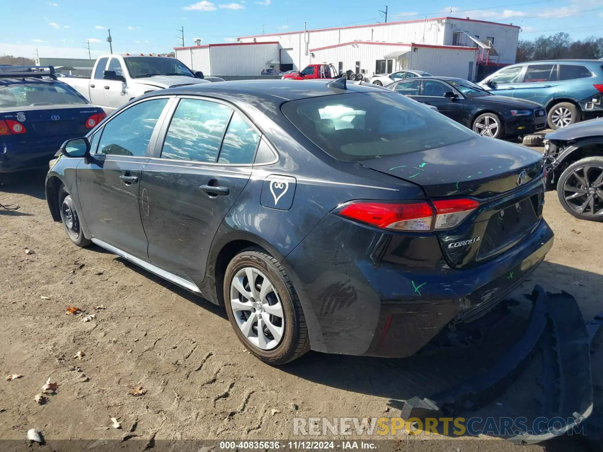 3 Photograph of a damaged car 5YFEPMAEXMP224830 TOYOTA COROLLA 2021