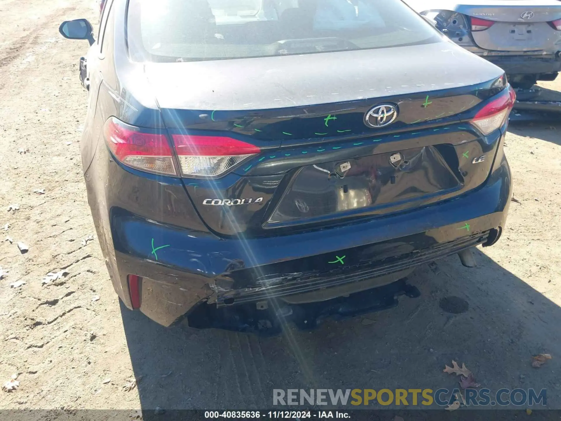 6 Photograph of a damaged car 5YFEPMAEXMP224830 TOYOTA COROLLA 2021
