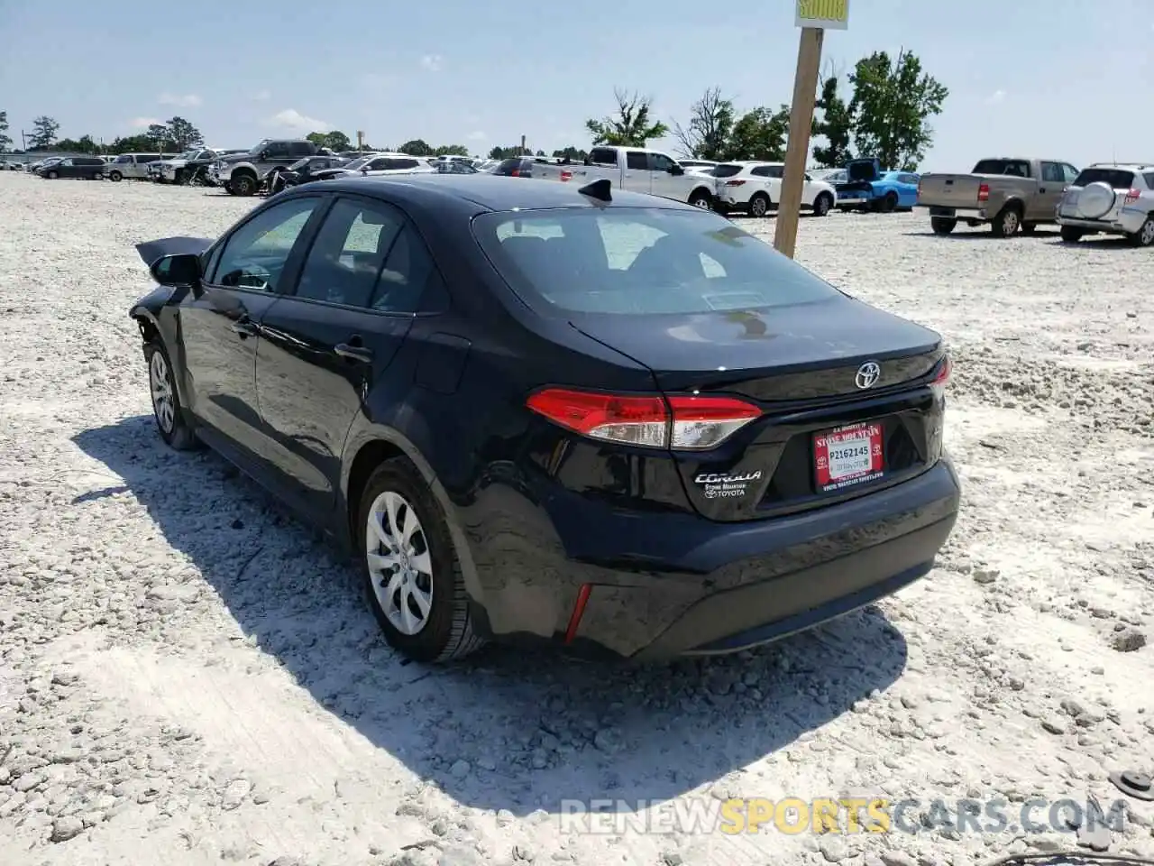 3 Photograph of a damaged car 5YFEPMAEXMP229042 TOYOTA COROLLA 2021