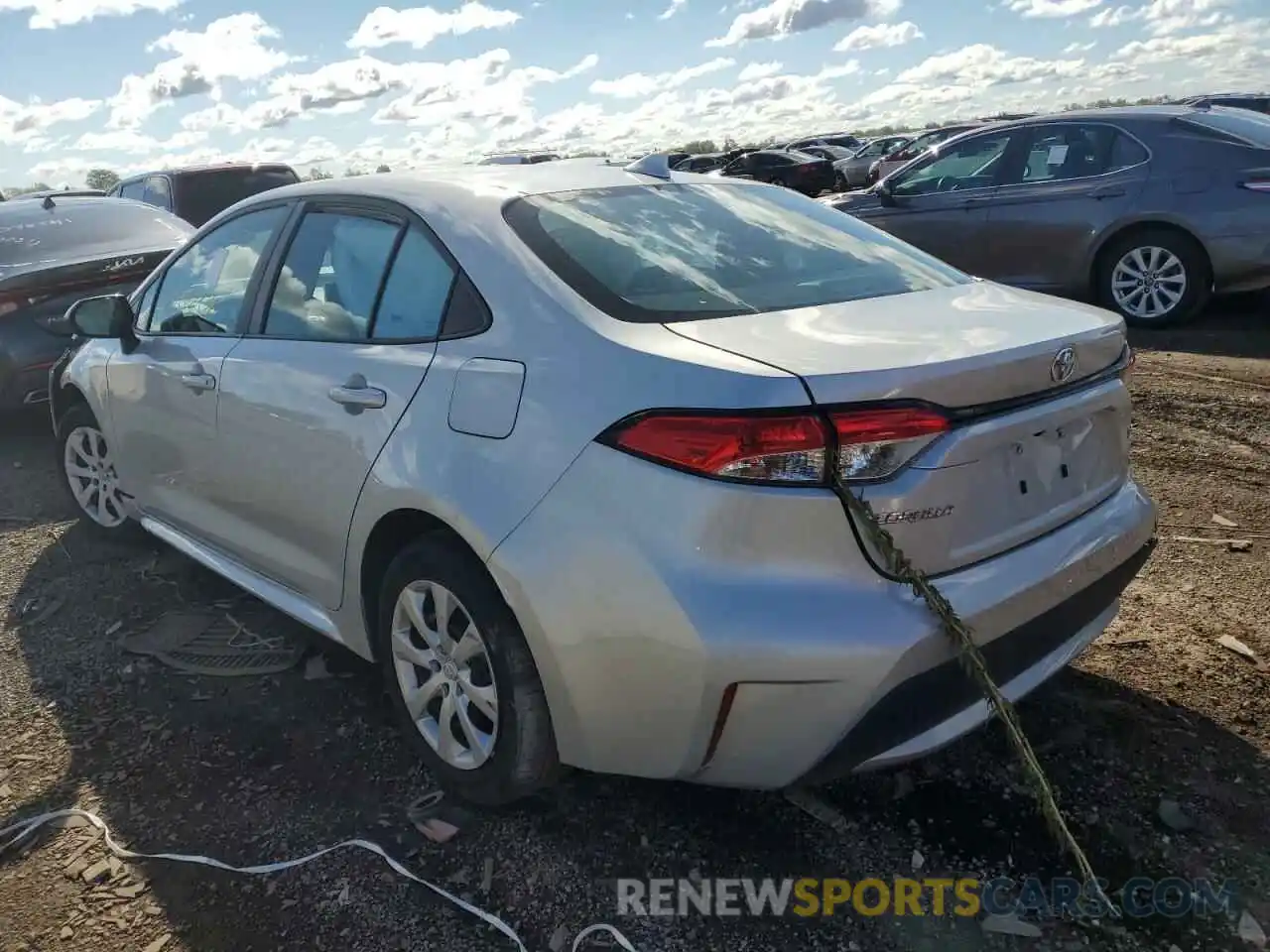 3 Photograph of a damaged car 5YFEPMAEXMP229901 TOYOTA COROLLA 2021