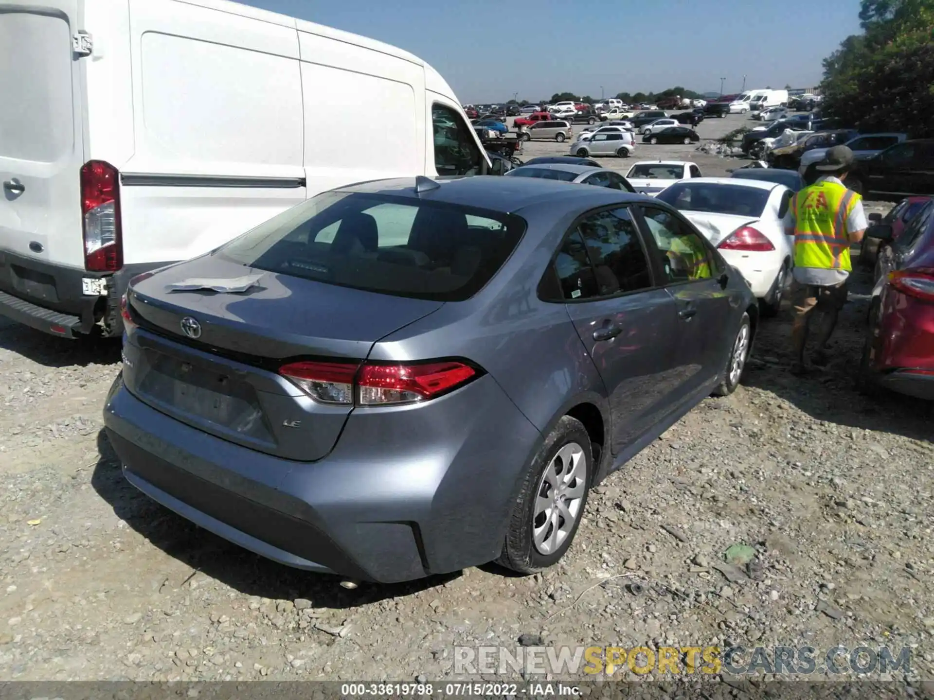 4 Photograph of a damaged car 5YFEPMAEXMP233608 TOYOTA COROLLA 2021