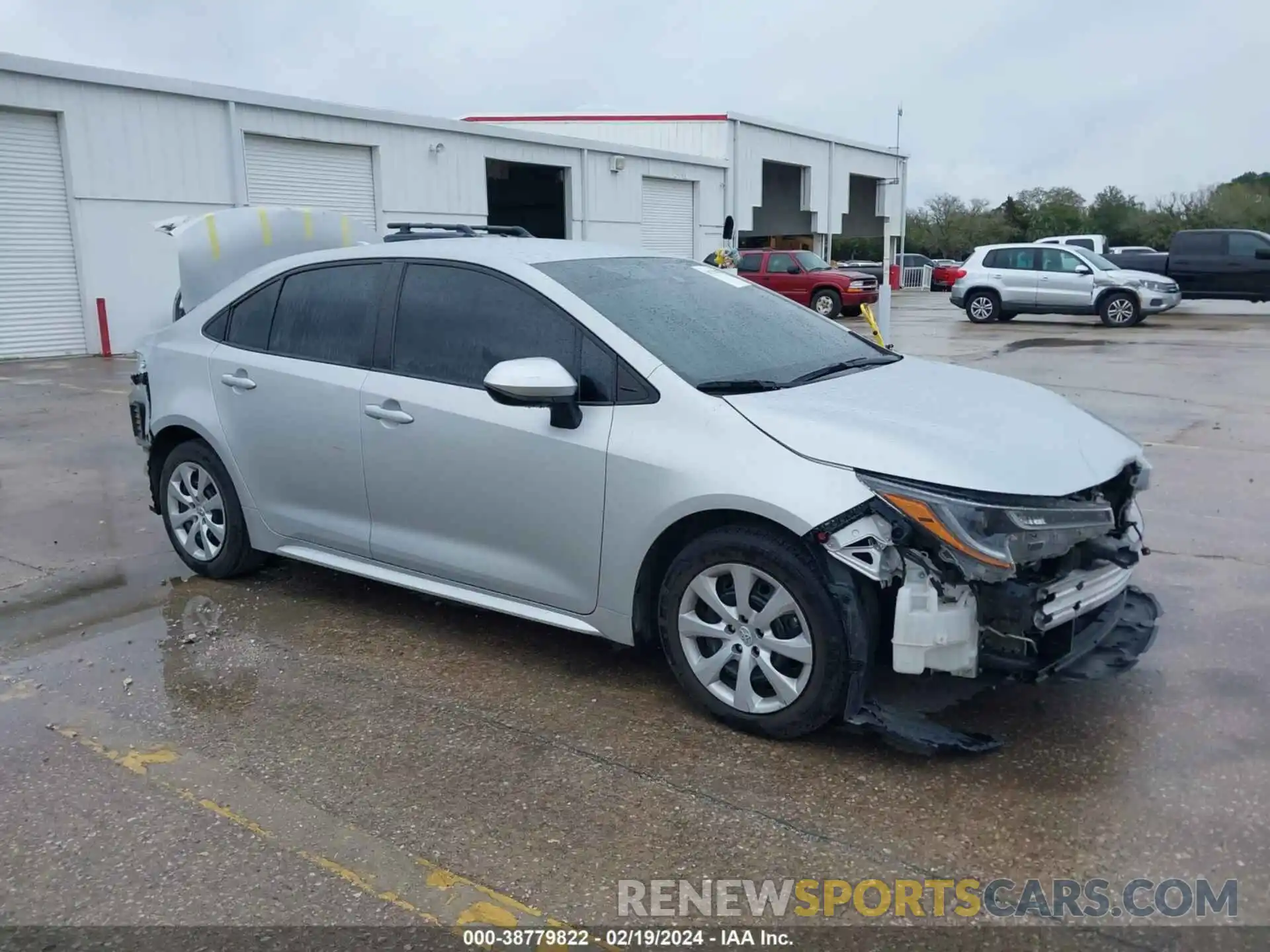 1 Photograph of a damaged car 5YFEPMAEXMP235438 TOYOTA COROLLA 2021