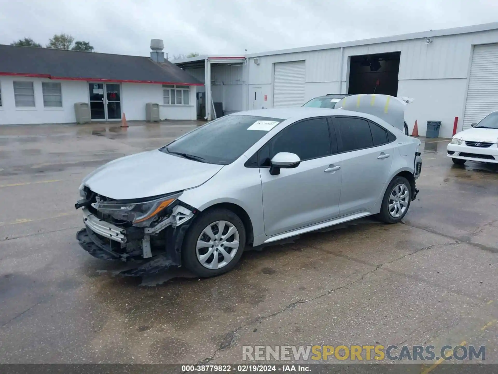 2 Photograph of a damaged car 5YFEPMAEXMP235438 TOYOTA COROLLA 2021