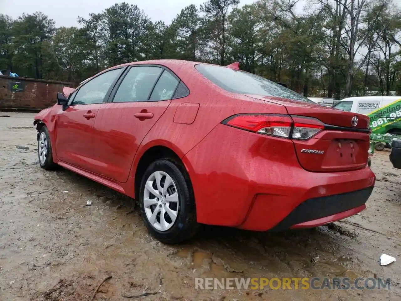 2 Photograph of a damaged car 5YFEPMAEXMP236024 TOYOTA COROLLA 2021