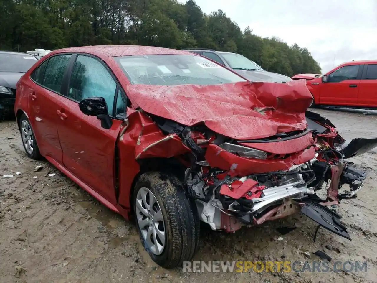 4 Photograph of a damaged car 5YFEPMAEXMP236024 TOYOTA COROLLA 2021