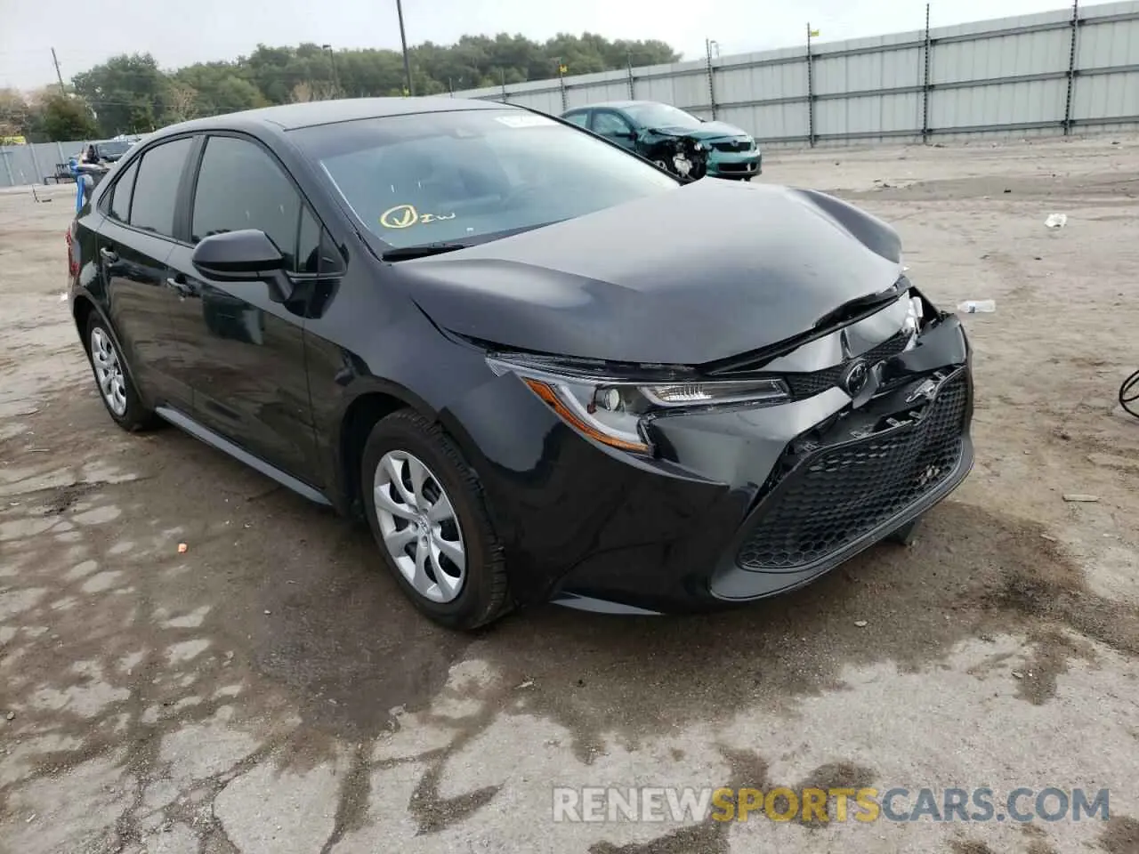 1 Photograph of a damaged car 5YFEPMAEXMP238971 TOYOTA COROLLA 2021