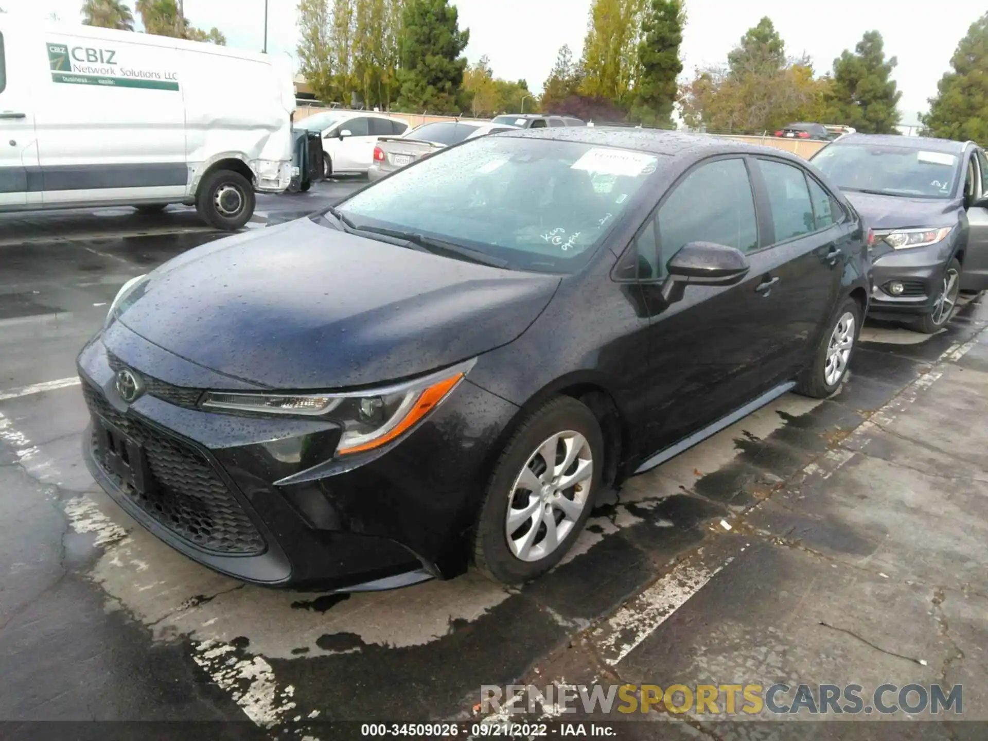 2 Photograph of a damaged car 5YFEPMAEXMP241837 TOYOTA COROLLA 2021