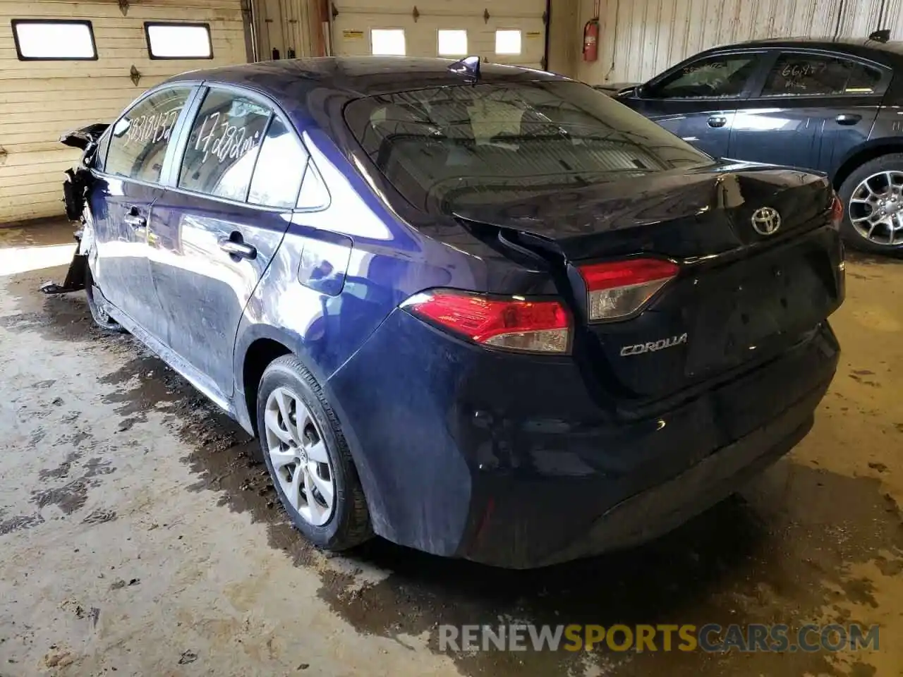 3 Photograph of a damaged car 5YFEPMAEXMP242325 TOYOTA COROLLA 2021