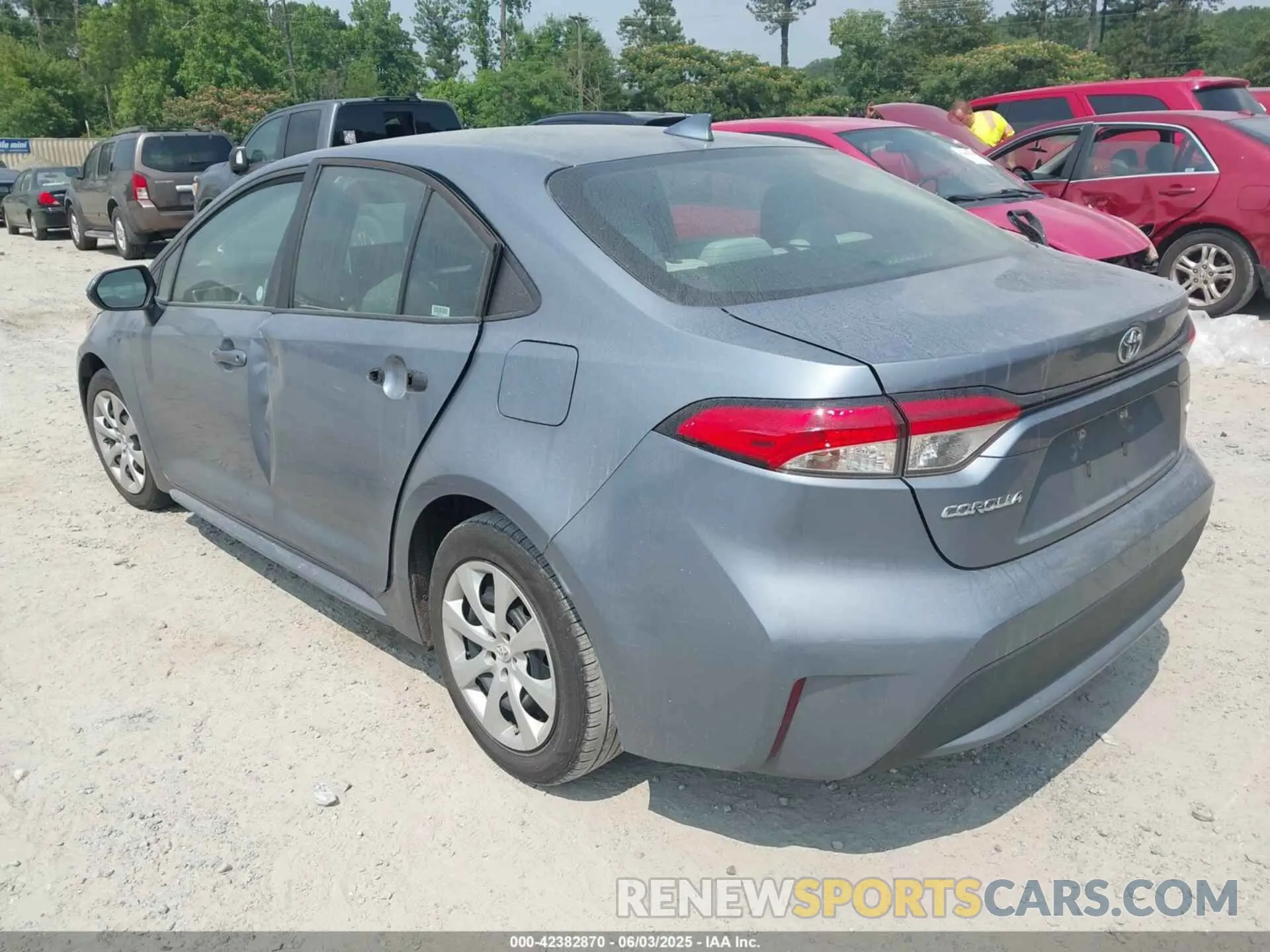 3 Photograph of a damaged car 5YFEPMAEXMP243507 TOYOTA COROLLA 2021