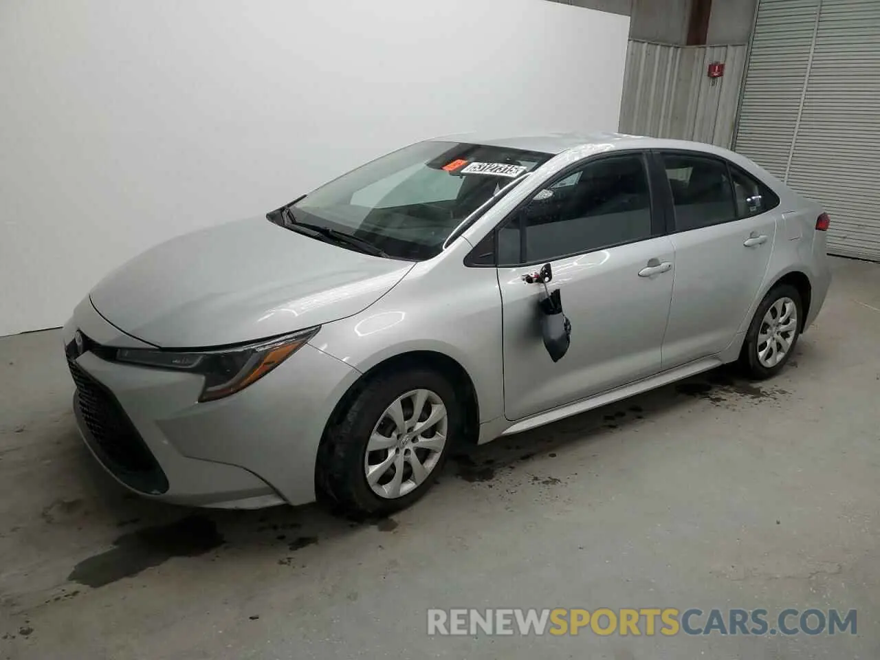 1 Photograph of a damaged car 5YFEPMAEXMP251381 TOYOTA COROLLA 2021